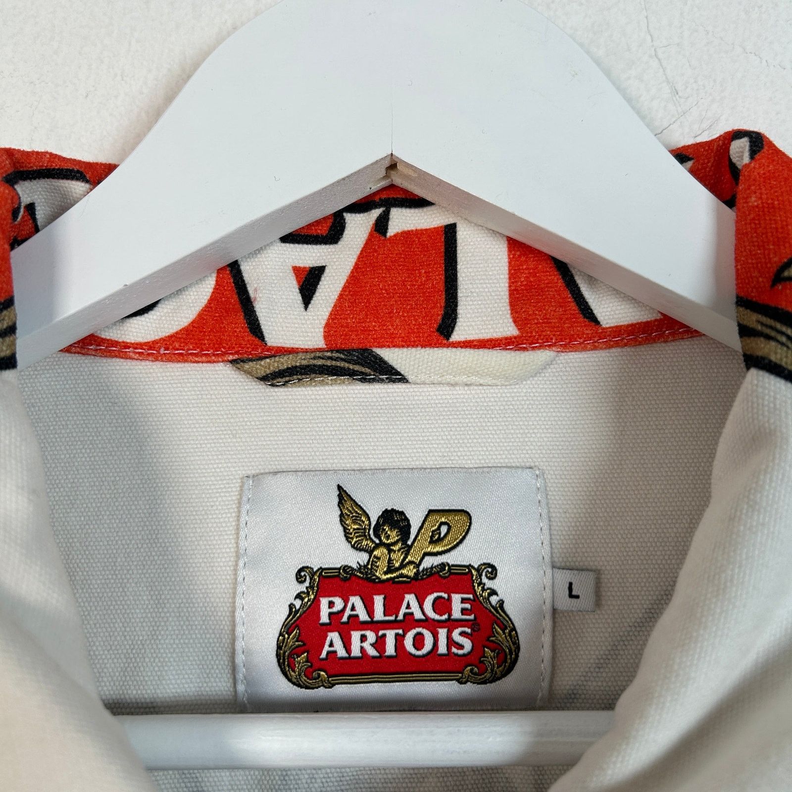 Palace × Stella McCartney Palace x Stella Artois All Over Logo Print Jean Jacket Size US L / EU 52-54 / 3 - 4 Thumbnail