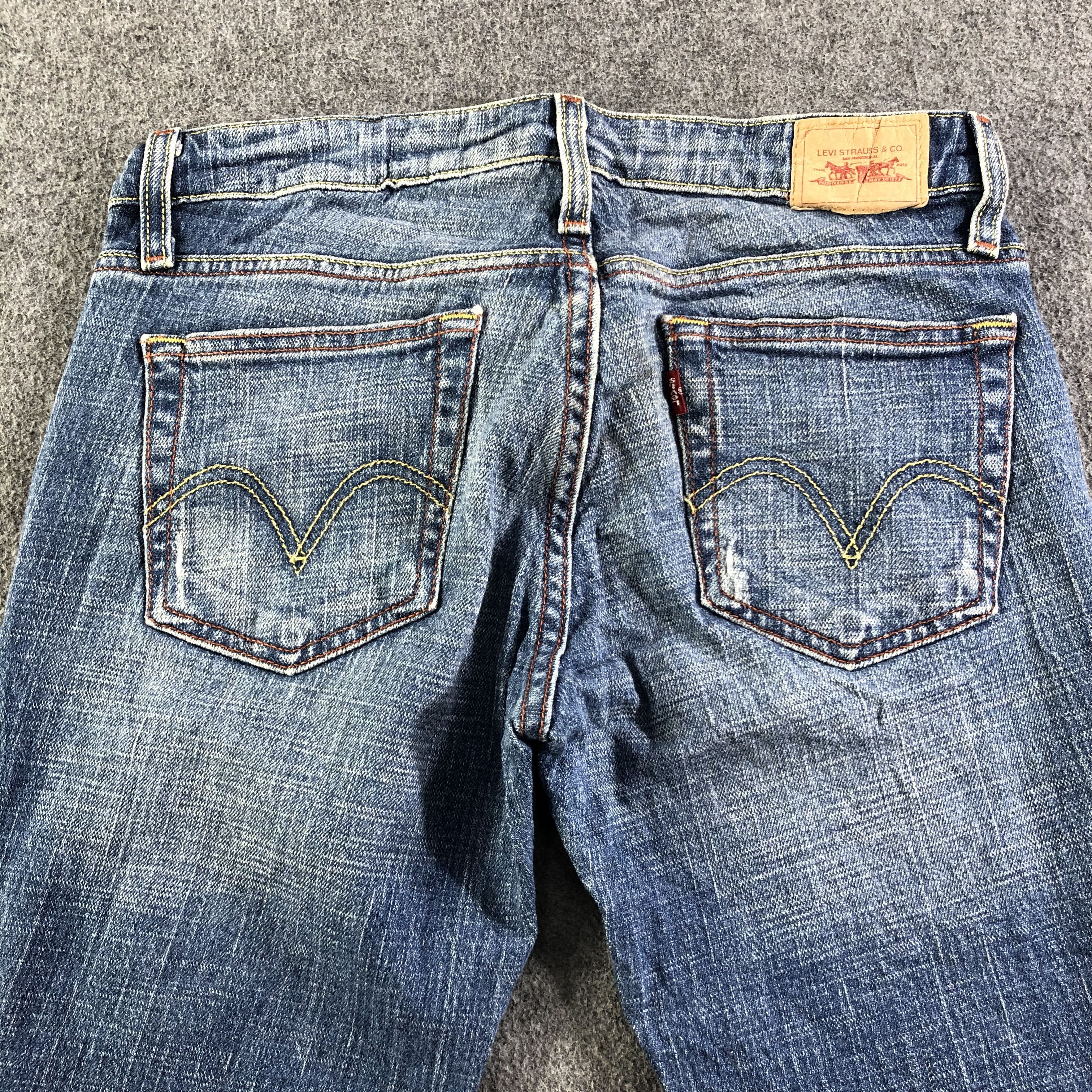 Levi's Vintage Blue Wash Levis 524 Jeans-J3024 Size US 31 - 4 Thumbnail
