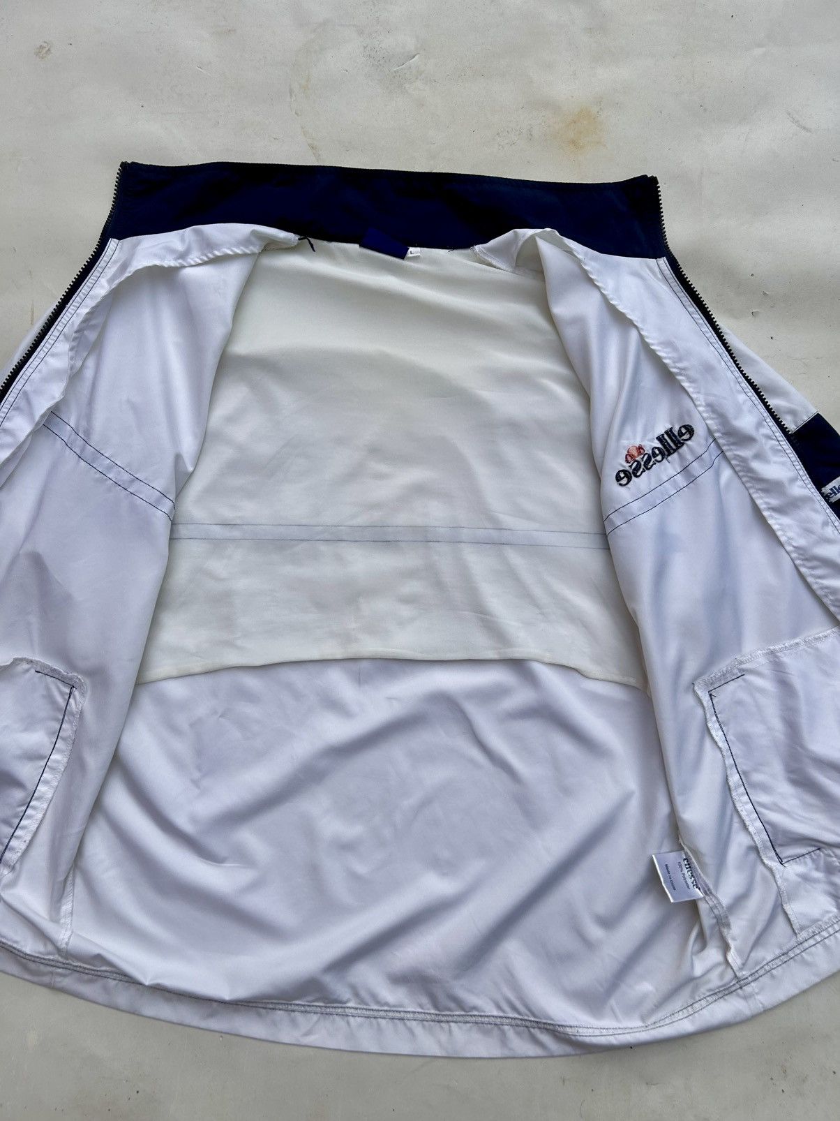 Ellesse × Vintage Vintage Ellesse Nylon Zipper Jacket Size US L / EU 52-54 / 3 - 8 Thumbnail