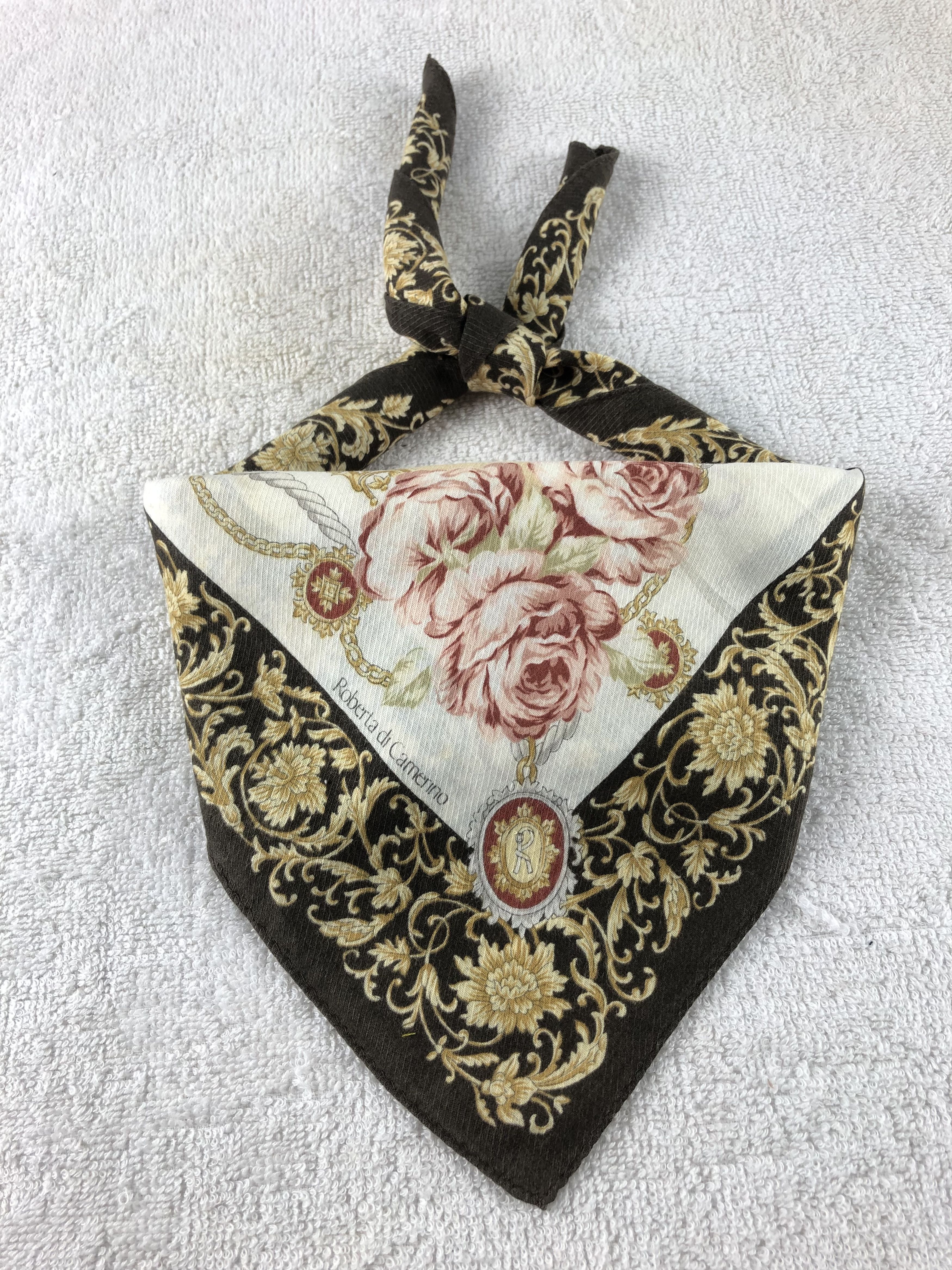 Roberta di Camerino × Vintage Roberta Di Camerino Handkerchief / Bandana / Neckerchief Size ONE SIZE - 1 Thumbnail
