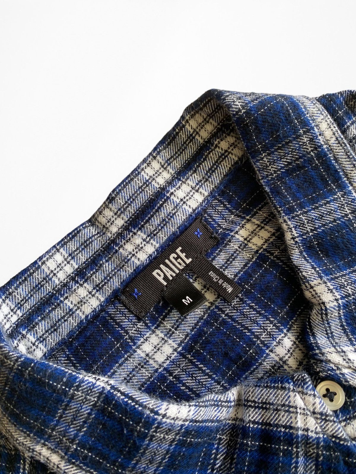 Paige Paige Check Flannel ls pocket shirt Size M / US 6-8 / IT 42-44 - 4 Thumbnail