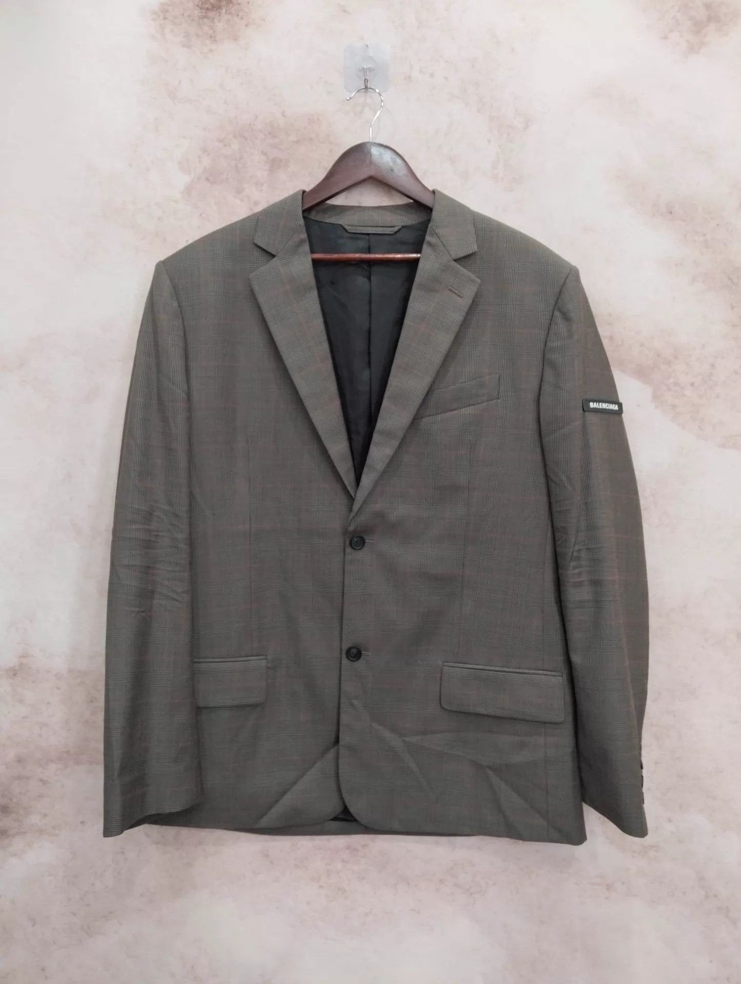 Balenciaga Balenciaga Thin Stripe Blazer 42 95 New Size 42R - 1 Thumbnail