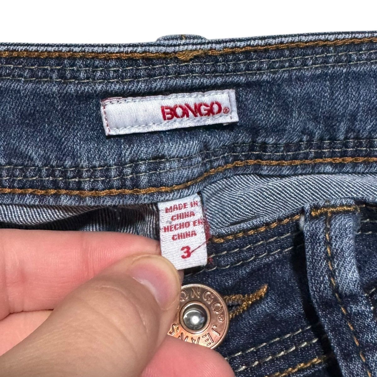 Other Bongo Cotton Blend Straight Leg Jeans Women’s 3 26x27 Size 26" / US 2 / IT 38 - 5 Thumbnail