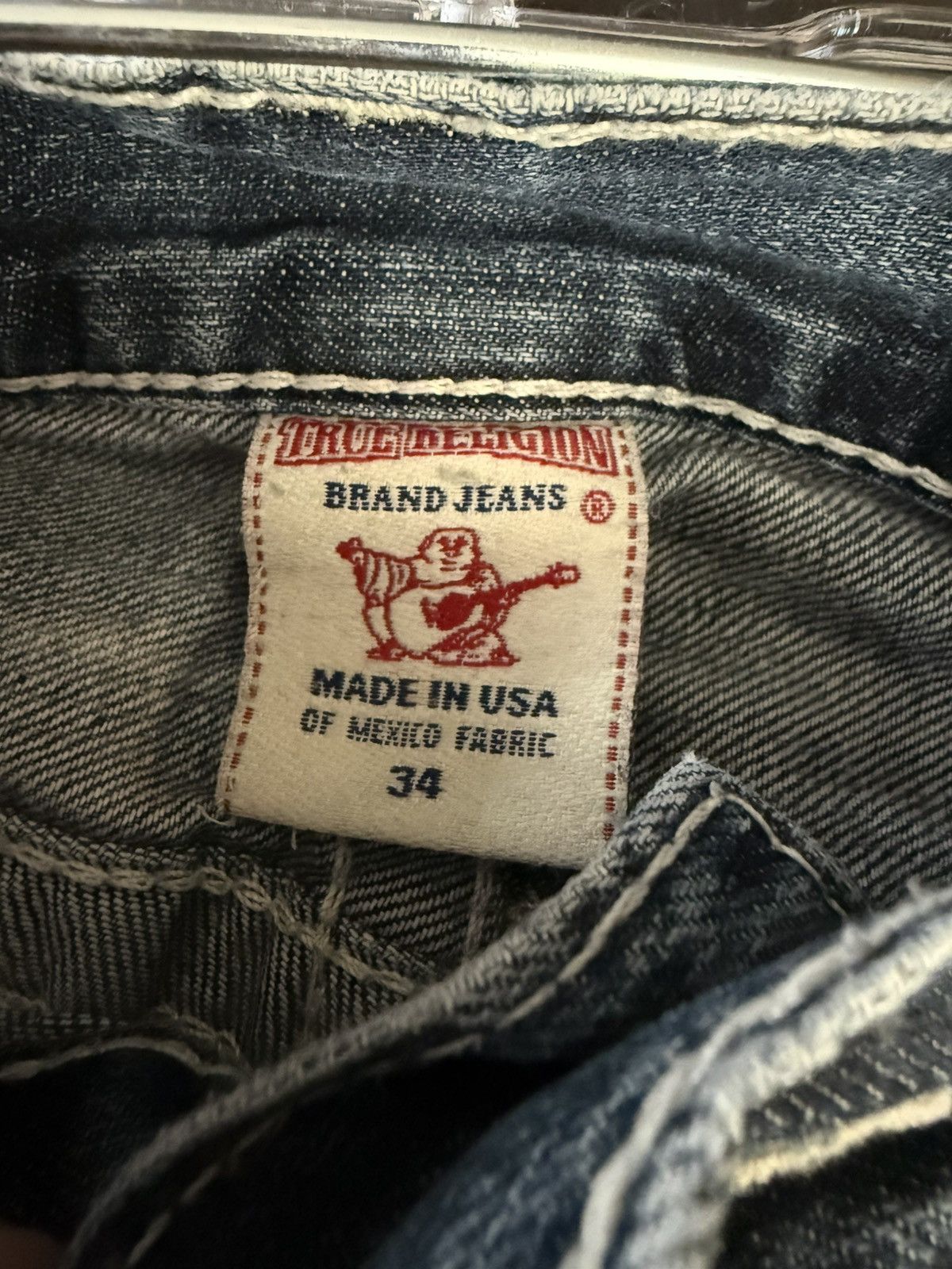 True Religion True Religion Barbed Wire Bootcut Jeans Size US 34 / EU 50 - 6 Thumbnail