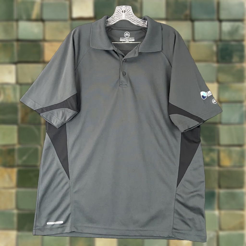 Stormtech Stormtech Polo Shirt Men L Gray Storm H2X Dry Short Sleeve Size US L / EU 52-54 / 3 - 1 Thumbnail
