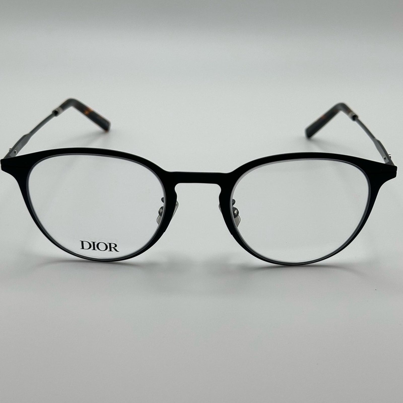 Dior NEW Dior Eyeglasses Phantos DiorEssentialO RU 1100 Black Men Size ONE SIZE - 1 Thumbnail