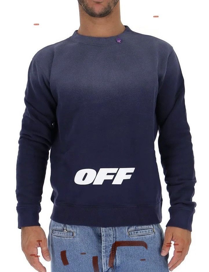 Off-White Sweatshirt Off-White Wing FW18 Big Logo Size US M / EU 48-50 / 2 - 2 Thumbnail