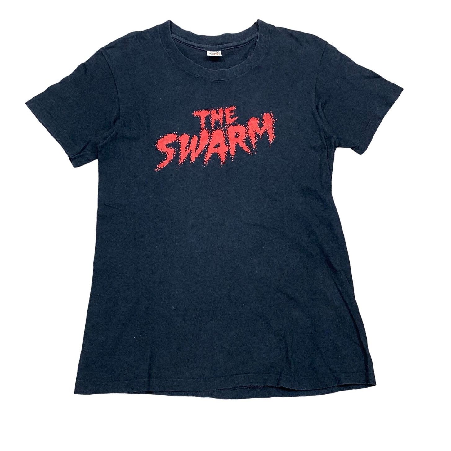 VTG 70s The Swarm Horror Movie Promo Fitted T Shirt Size S