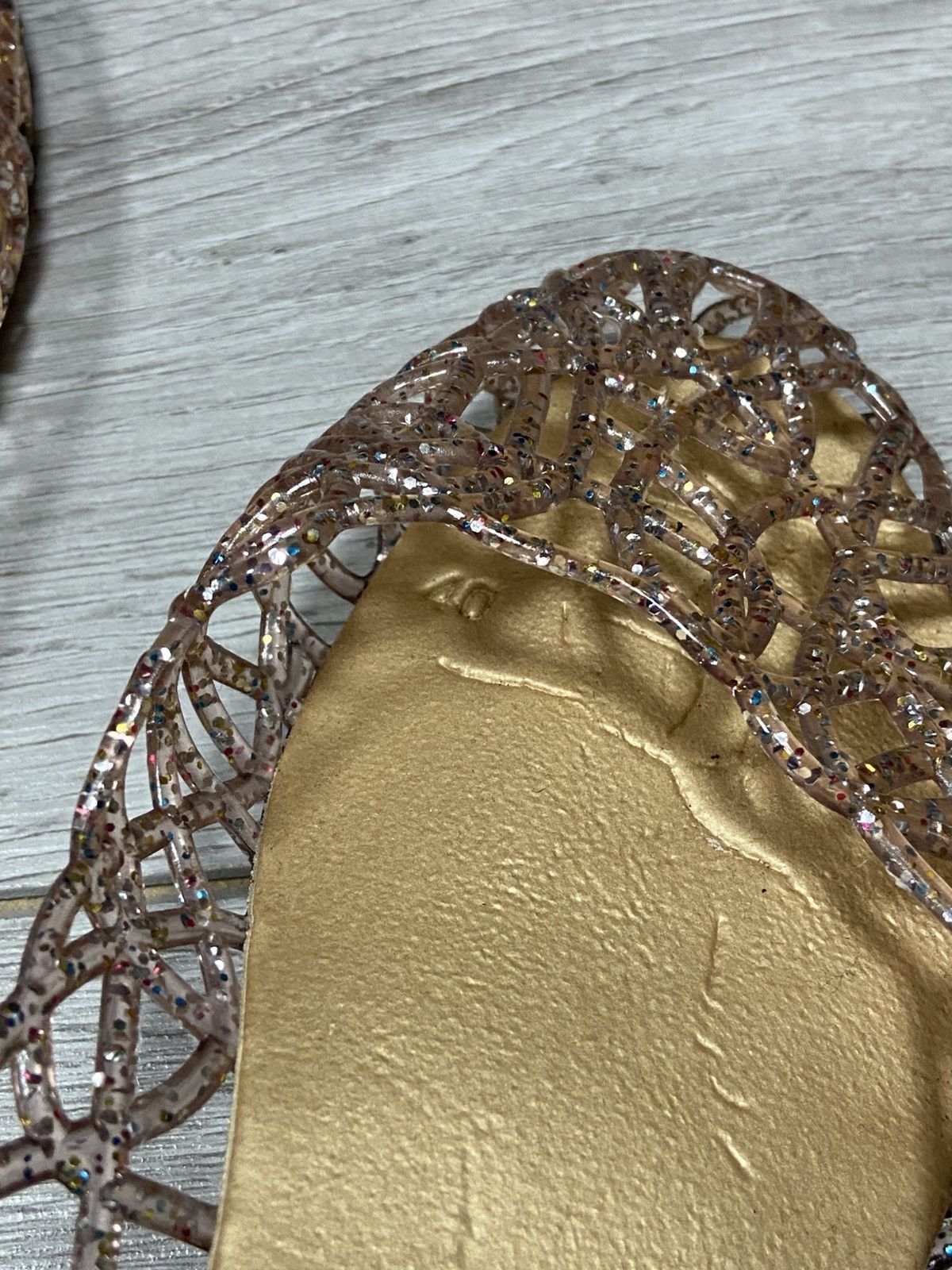 Melissa × Vivienne Westwood Vivienne Westwood x Melissa RARE web ballet flats Braided Size US 10 / IT 40 - 8 Thumbnail