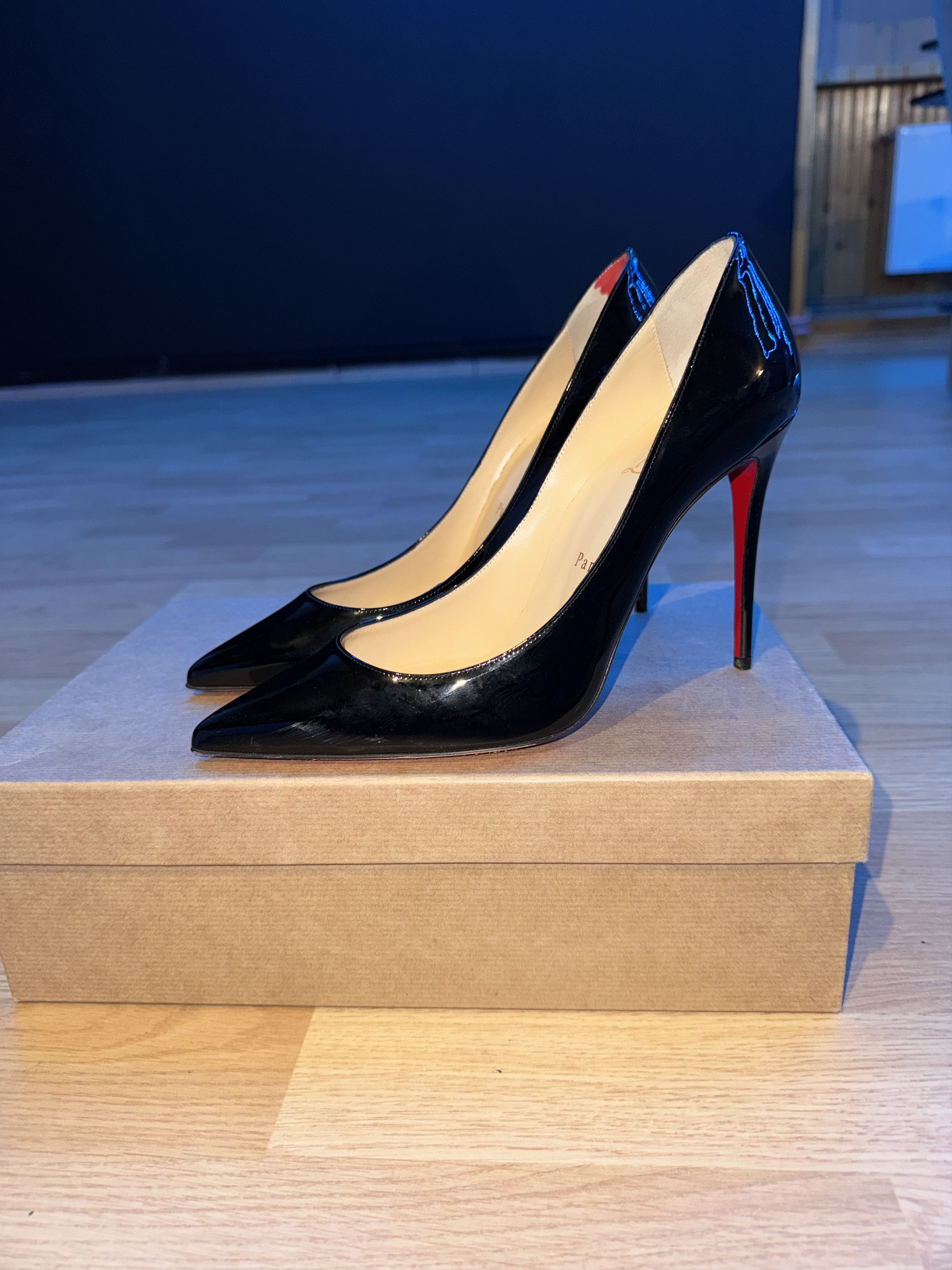 Christian Louboutin KATE 100 Size US 8.5 / IT 38.5 - 2 Thumbnail