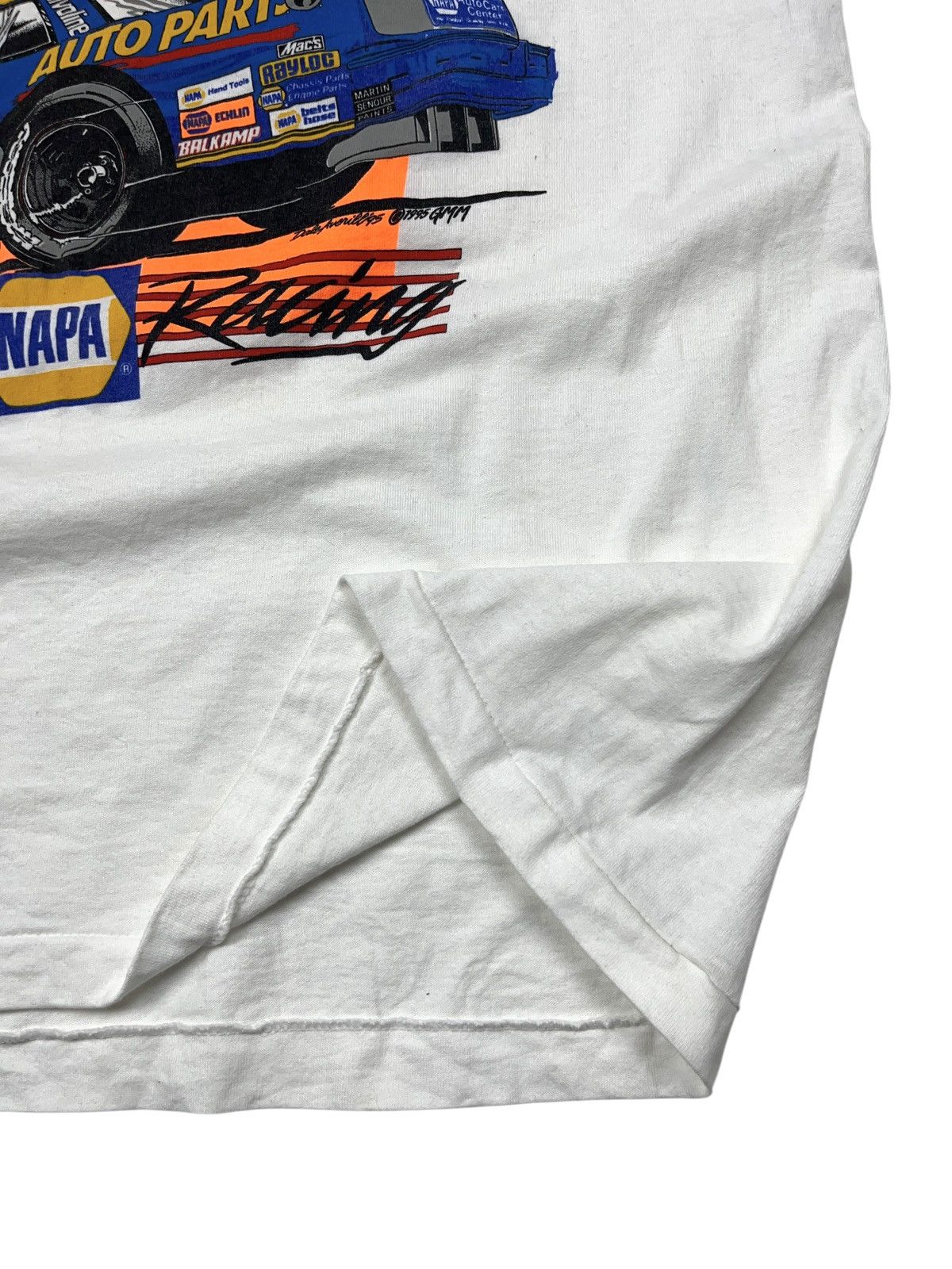 Vintage Vintage 1995 Stub Fadden Team Napa Racing T-shirt Size US XL / EU 56 / 4 - 3 Thumbnail