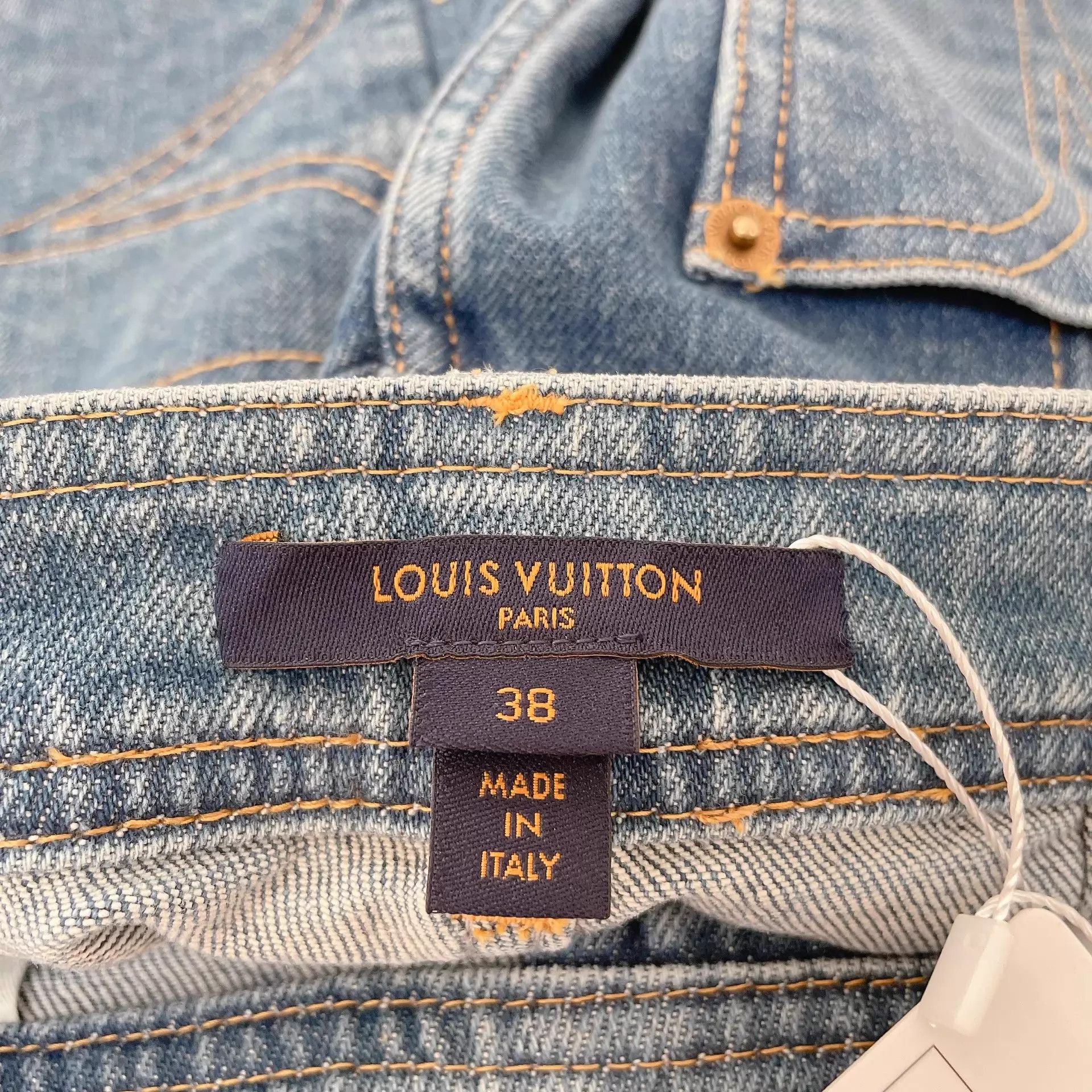 Louis Vuitton Louis Vuitton Blue Jeans 38 Size 27" / US 4 / IT 40 - 7 Thumbnail