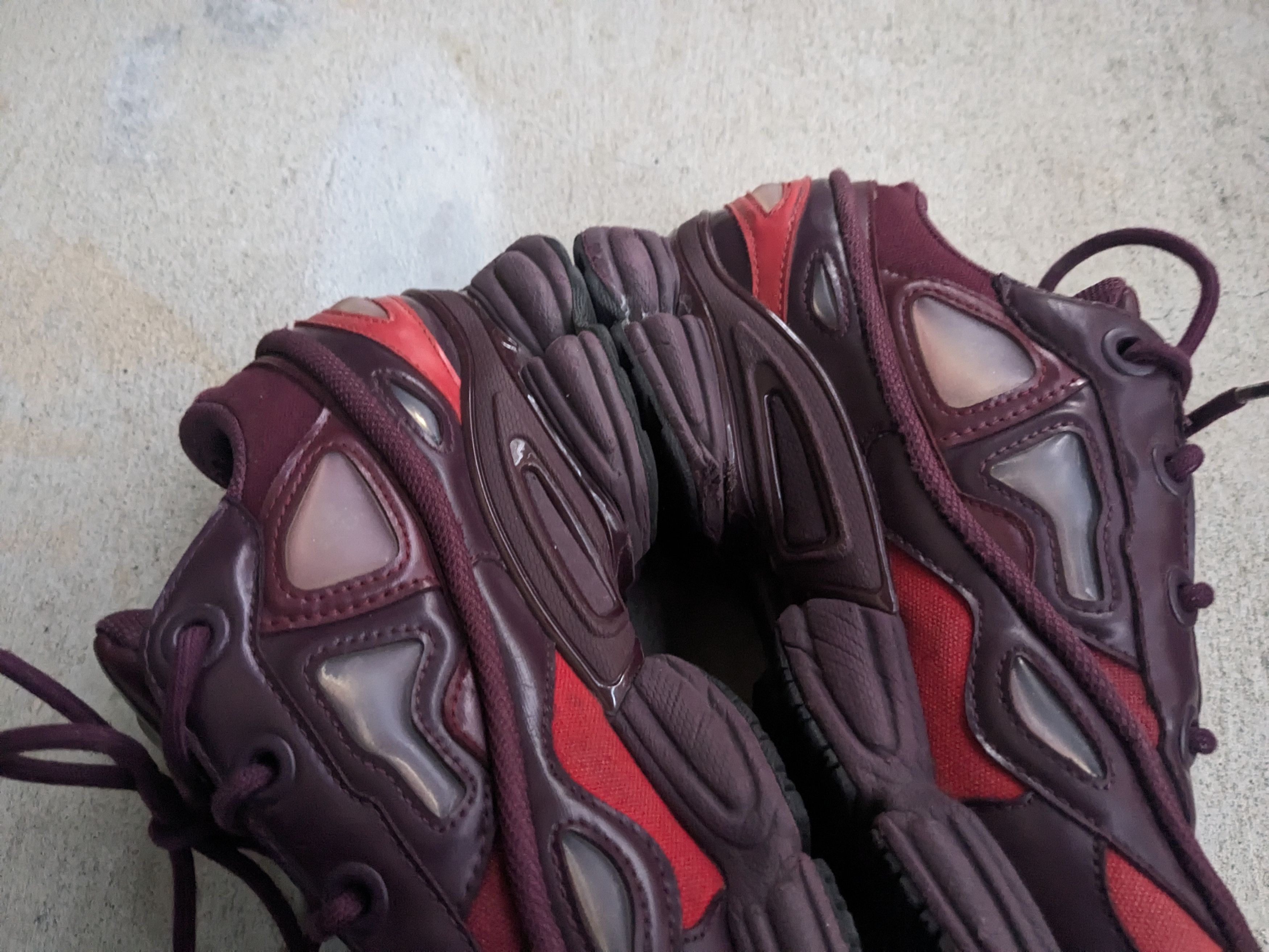 Adidas × Raf Simons Adidas Ozweego 3 Raf Simons Burgundy Red 8.5 B22538 Size US 8.5 / EU 41-42 - 11 Thumbnail