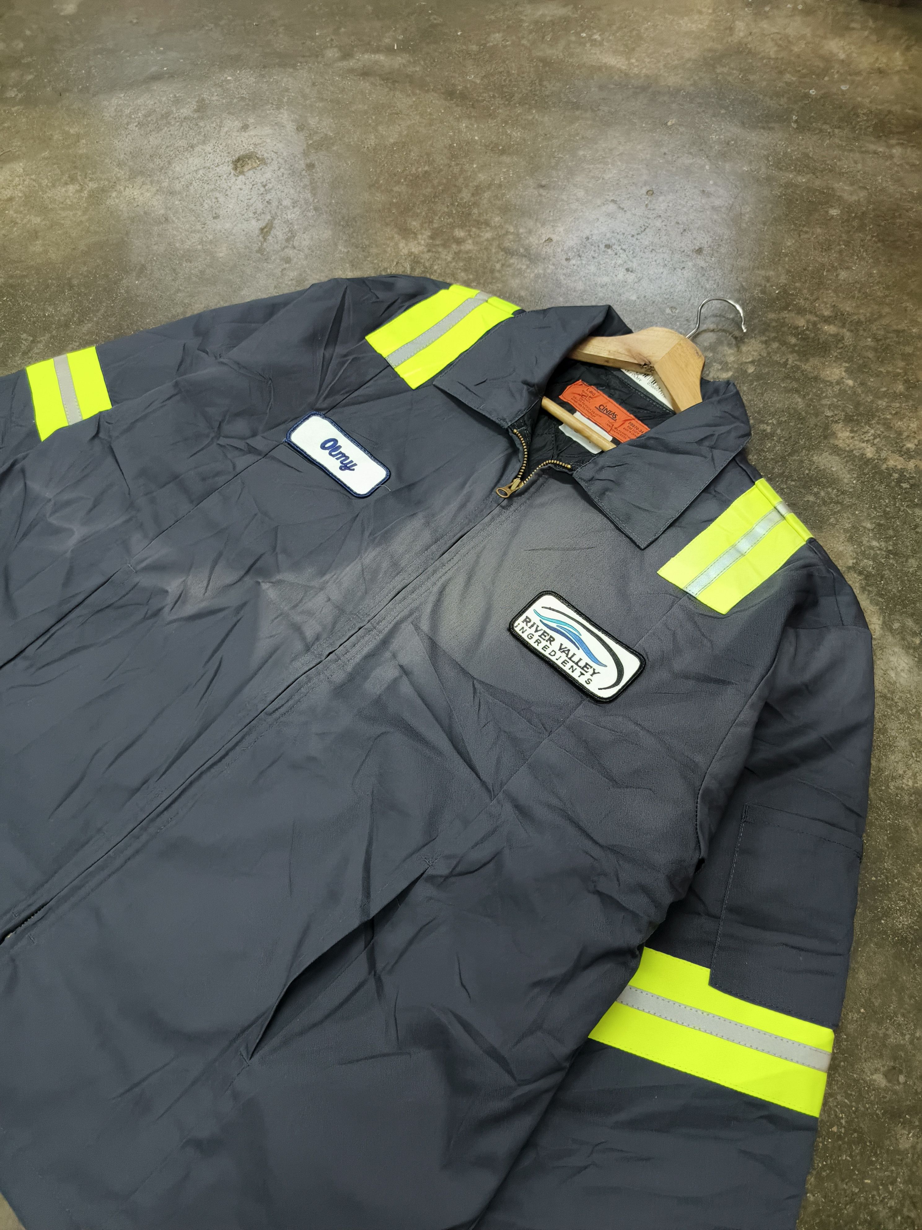 Cintas Cintas River Valley Ingredients Workers Jacket Sun Faded Size US L / EU 52-54 / 3 - 3 Thumbnail