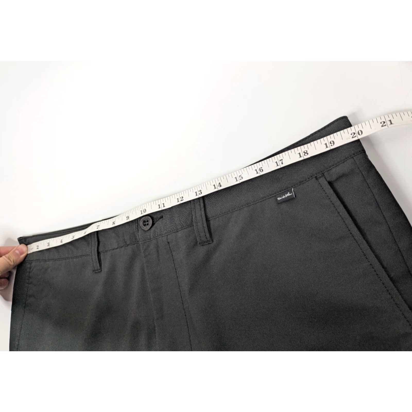 TravisMathew Travis Mathew Dark Grey Flat Front Performance Golf Mens Shorts 38 Nylon 72126 Size US 38 / EU 54 - 5 Thumbnail