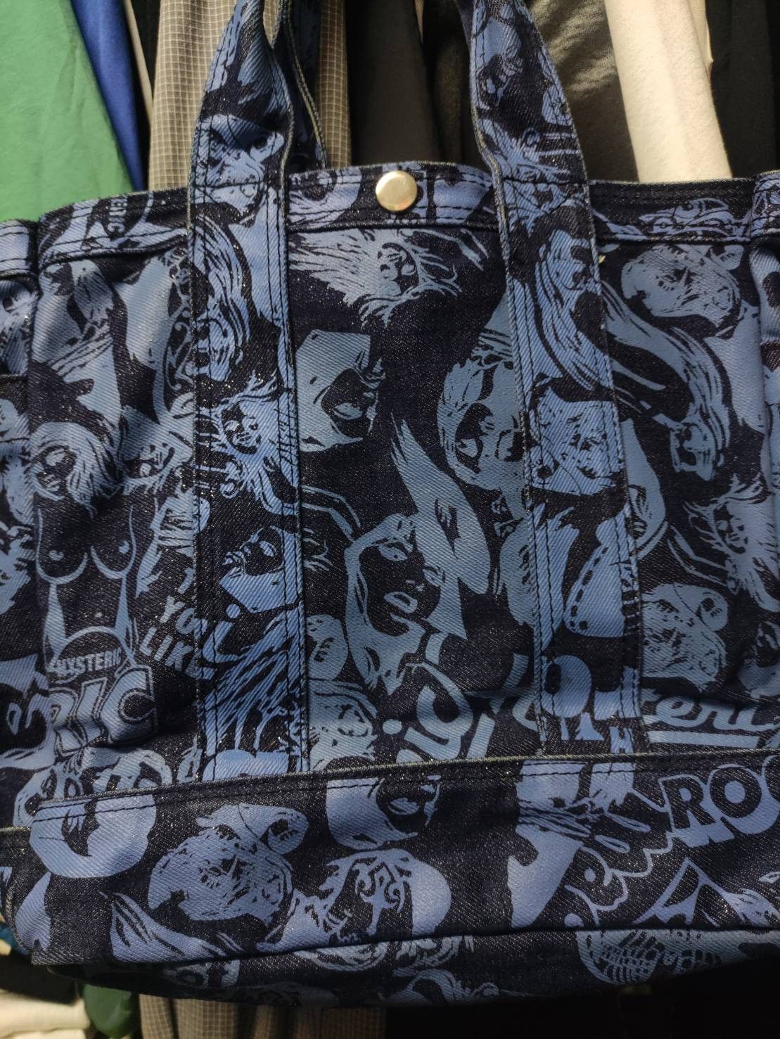 Denime Hysteric Glamour Full Print Denim Jeans HandBag Size ONE SIZE - 13 Thumbnail