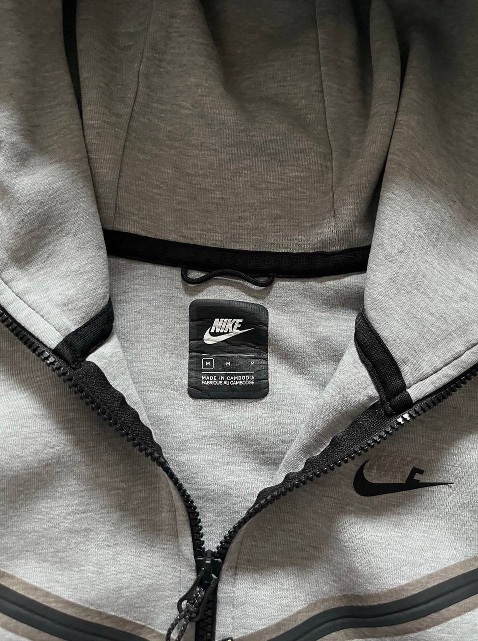 Nike × Vintage Nike Zip-Hoodie Tech-Fleece Streetwear Drill Logo Swoosh Size US M / EU 48-50 / 2 - 8 Thumbnail
