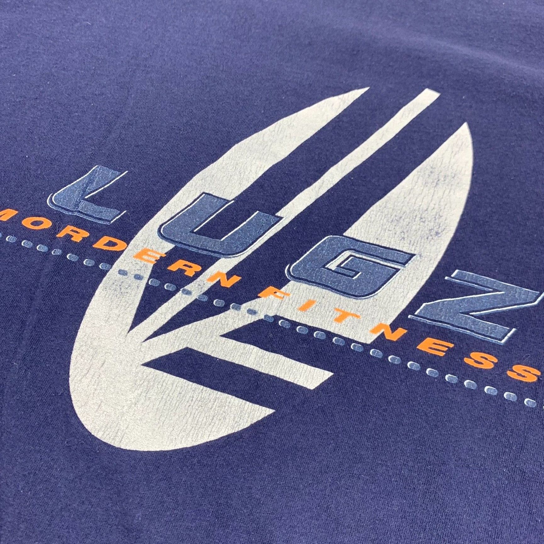 Lugz VINTAGE Lugz Shirt Adult 2XL Navy Blue 90s Y2K Streetwear Mens Long Sleeve Crew Neck Size US XXL / EU 58 / 5 - 2 Thumbnail