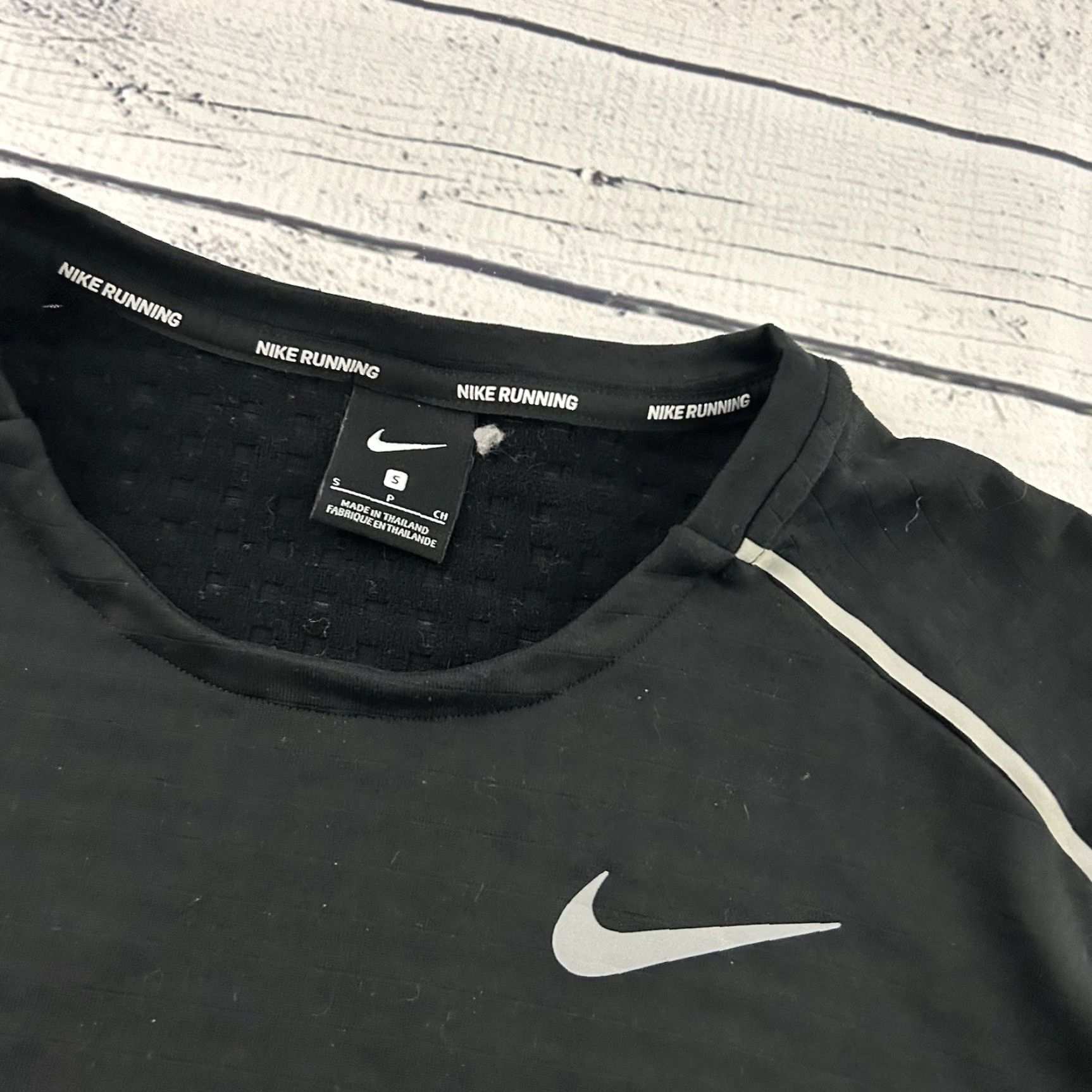 Nike Nike Running Thermal Long Sleeve Shirt Men’s Small Black Size US S / EU 44-46 / 1 - 2 Thumbnail