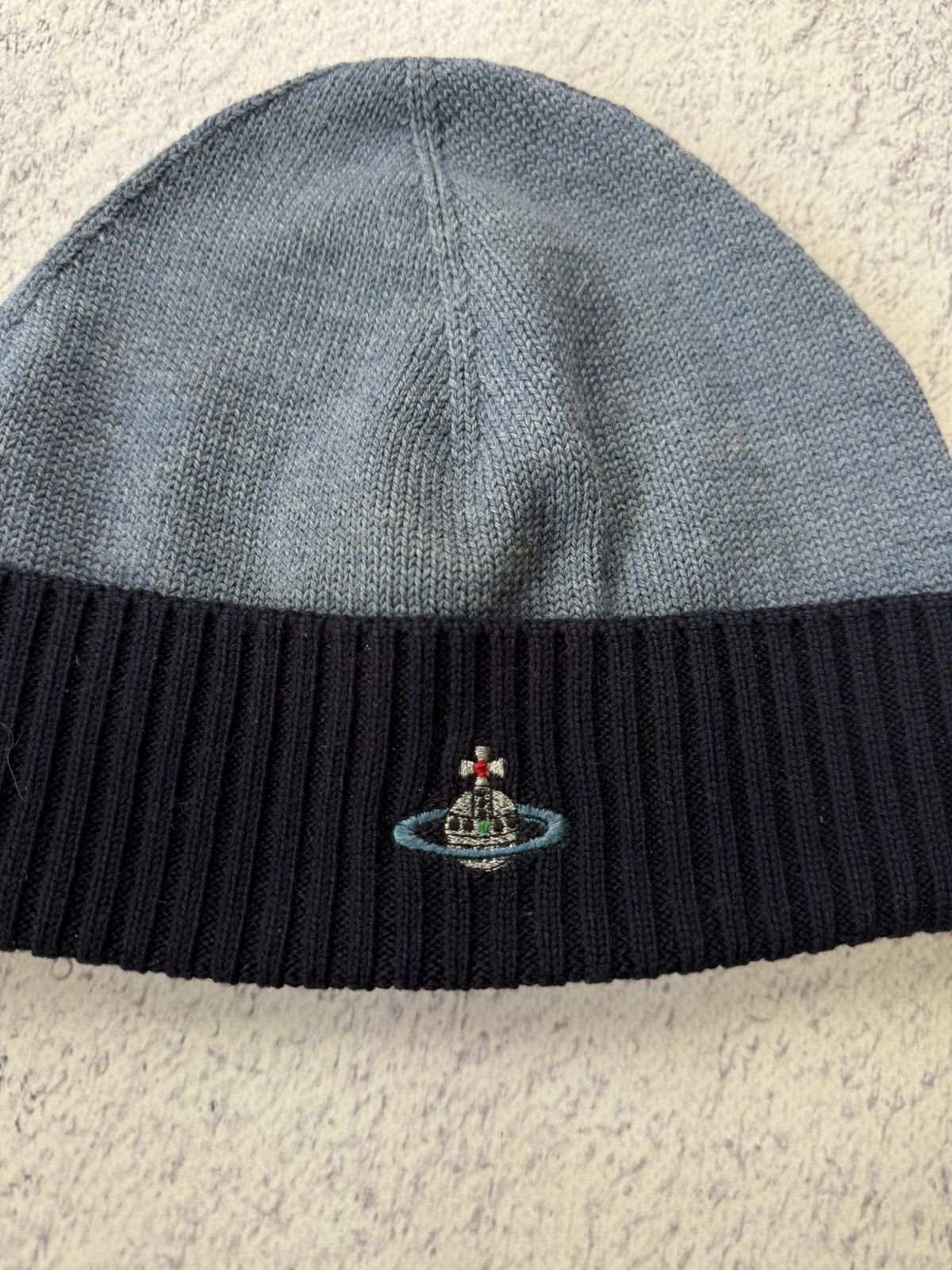Vivienne Westwood Vivienne Westwood Beanie Hat Small Logo Embroidery Size ONE SIZE - 3 Thumbnail