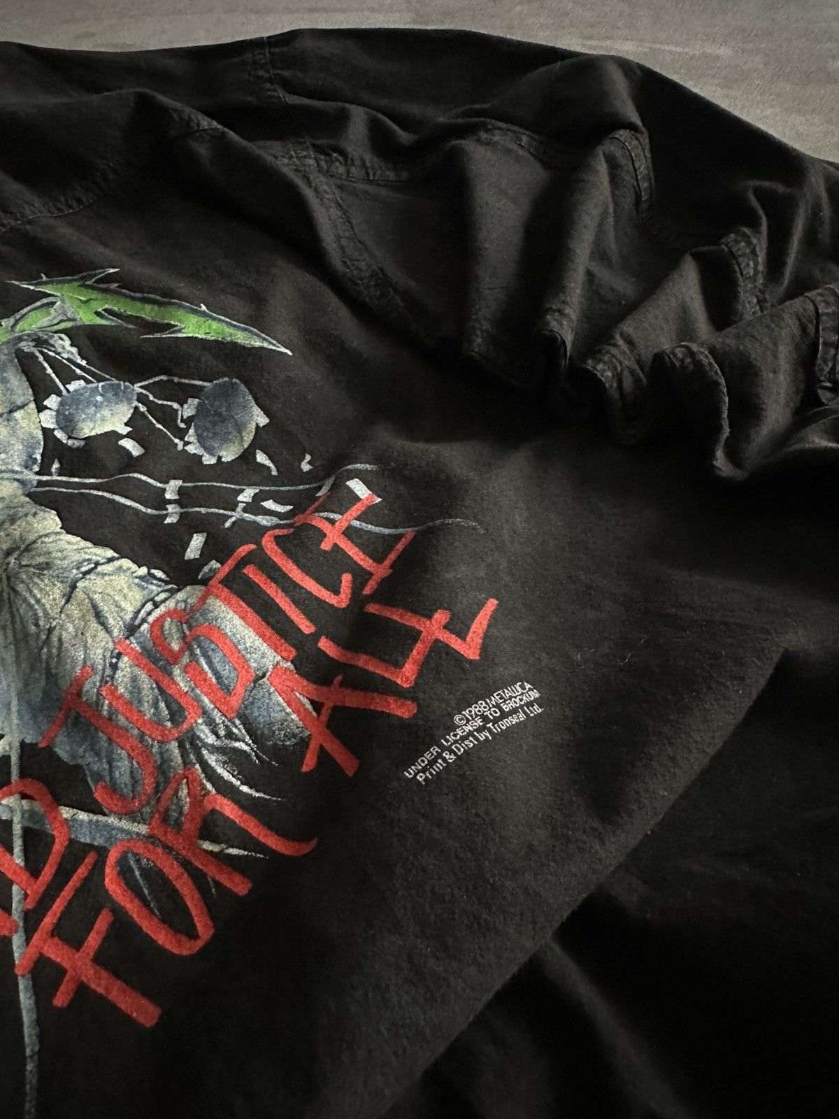 Metallica 1988’ Vintage Shirt Metallica ^and justice for all^ Size US L / EU 52-54 / 3 - 11 Thumbnail