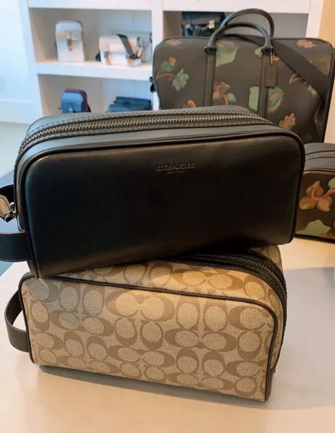Coach nwt Coach 2836 men's Large Travel Kit Size ONE SIZE - 2 Thumbnail
