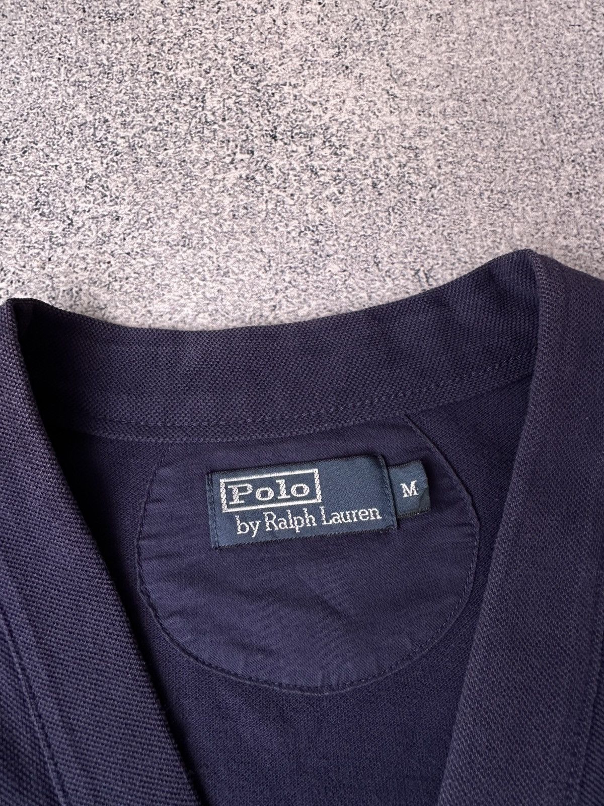 Polo Ralph Lauren Vintage Polo Ralph Lauren Woman Washed Navy Cardigan Sweater Size M / US 6-8 / IT 42-44 - 6 Thumbnail