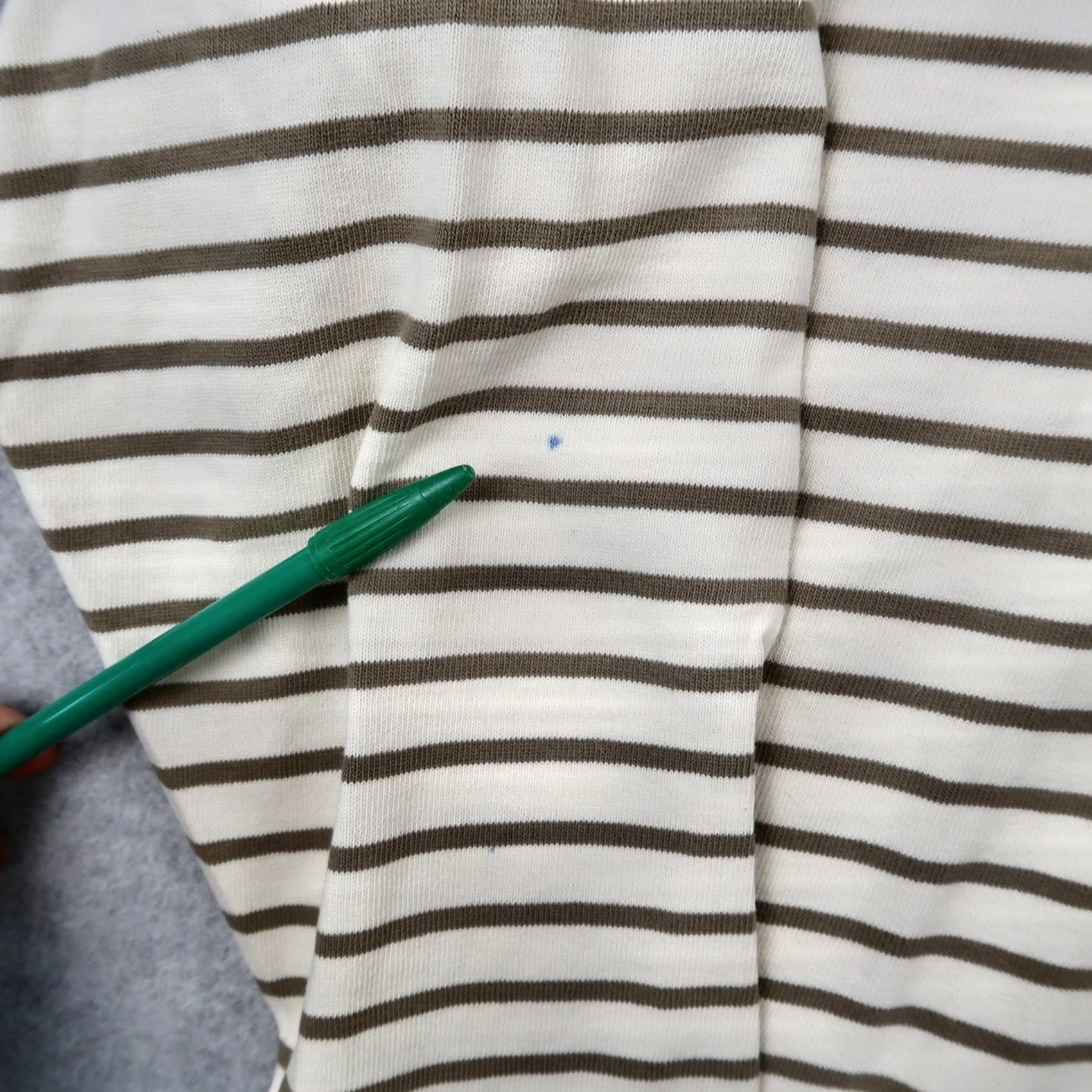 Vintage VINTAGE 90s Calvin Klein Sport Mens L Striped Mock Neck Long Sleeve Shirt USA Size US L / EU 52-54 / 3 - 6 Thumbnail