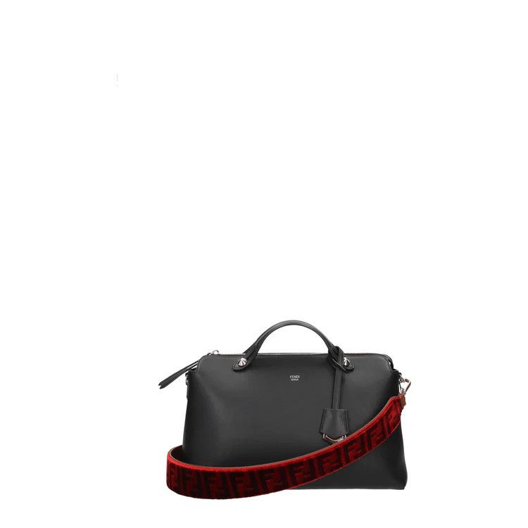 Fendi ob1o1e1124 Size: OS / Leather Shoulder Strap in Red Size ONE SIZE - 2 Thumbnail