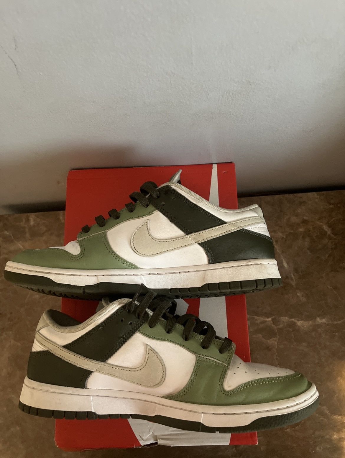 Nike Nike dunks green Size US 10.5 / EU 43-44 - 3 Thumbnail