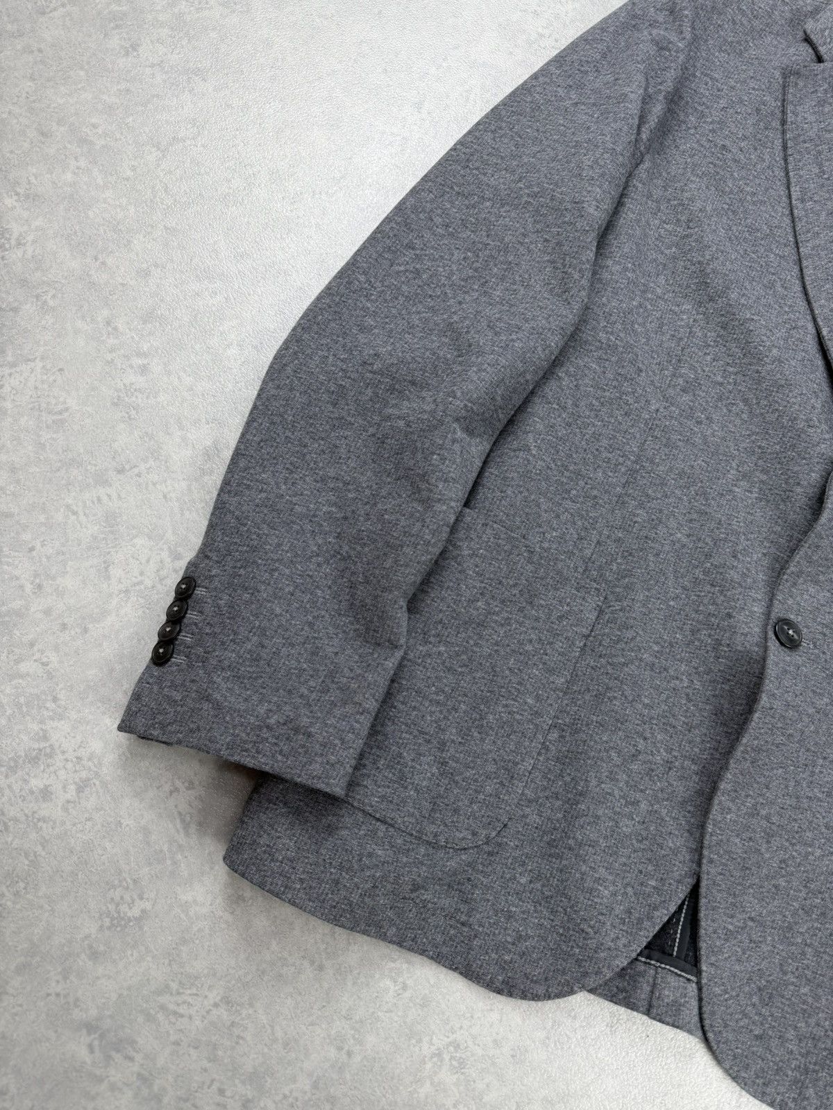 Circolo 1901 Circolo 1901 Grey Jersey Blazer Jacket Size 56 Size 46R - 3 Thumbnail