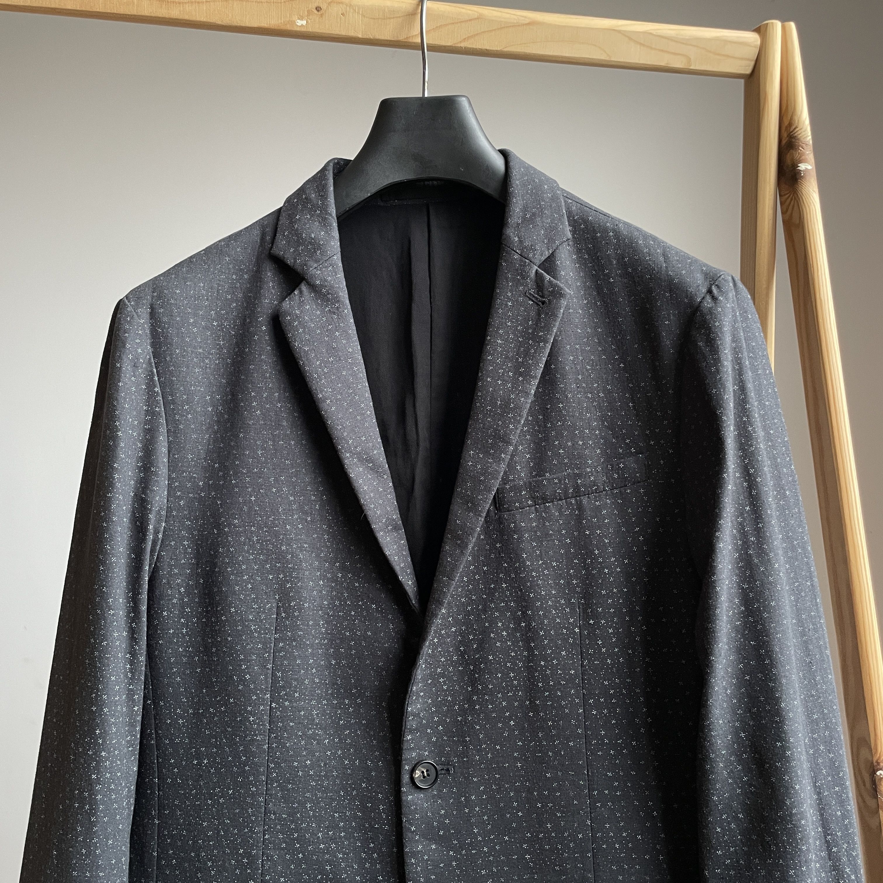 Allsaints Allsaints Linen Cotton Bren Blazer Size UK/US 38 Size 38R - 4 Thumbnail