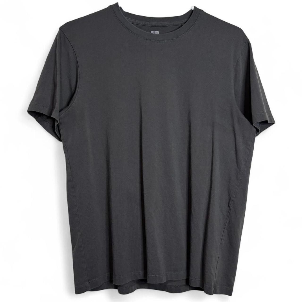 Uniqlo Uniqlo Supima Grey Blank Tee - M Size US M / EU 48-50 / 2 - 1 Thumbnail