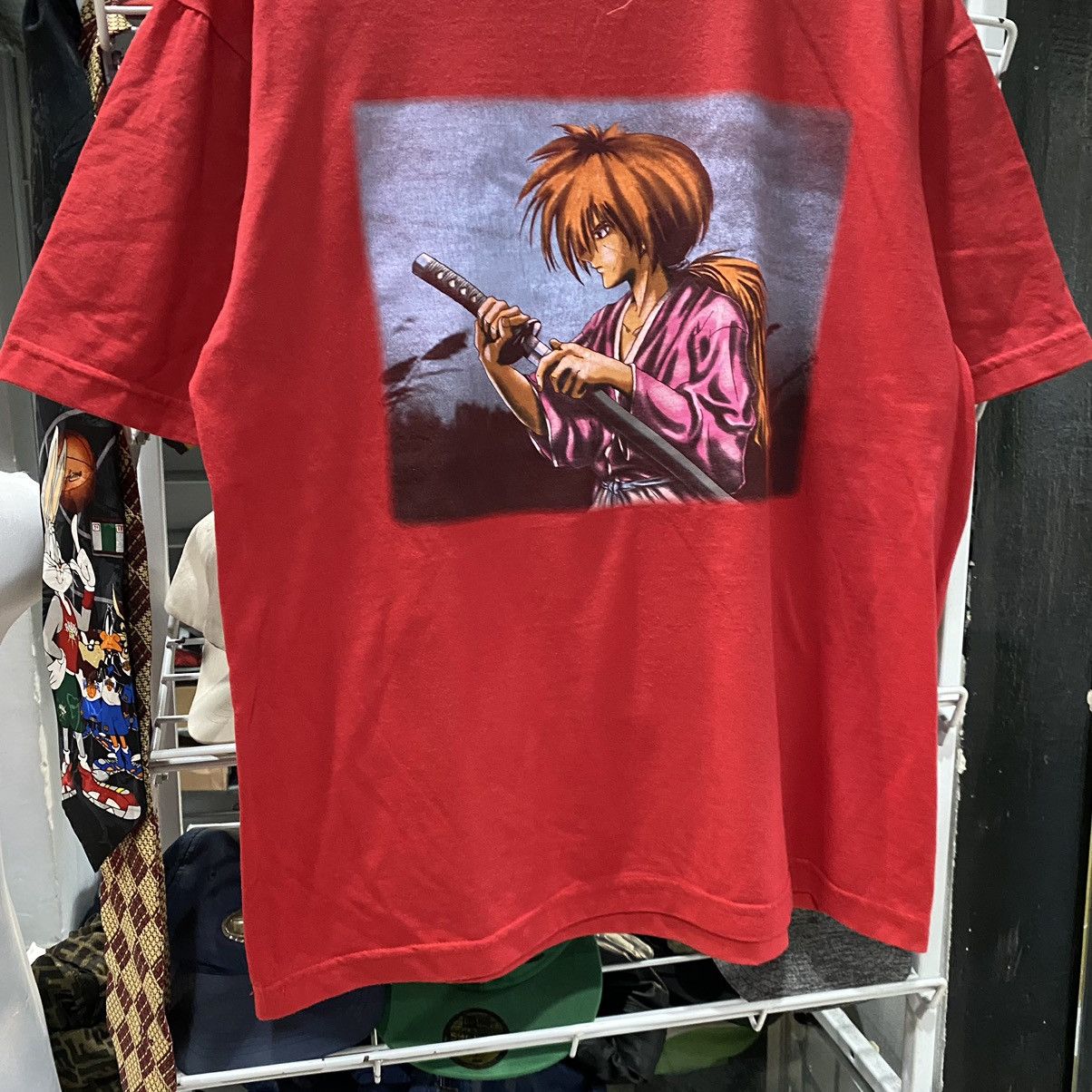 Anime × Vintage Rare Vintage Anime Hunter Samurai Manga Almost Like New Tee Size US L / EU 52-54 / 3 - 4 Thumbnail