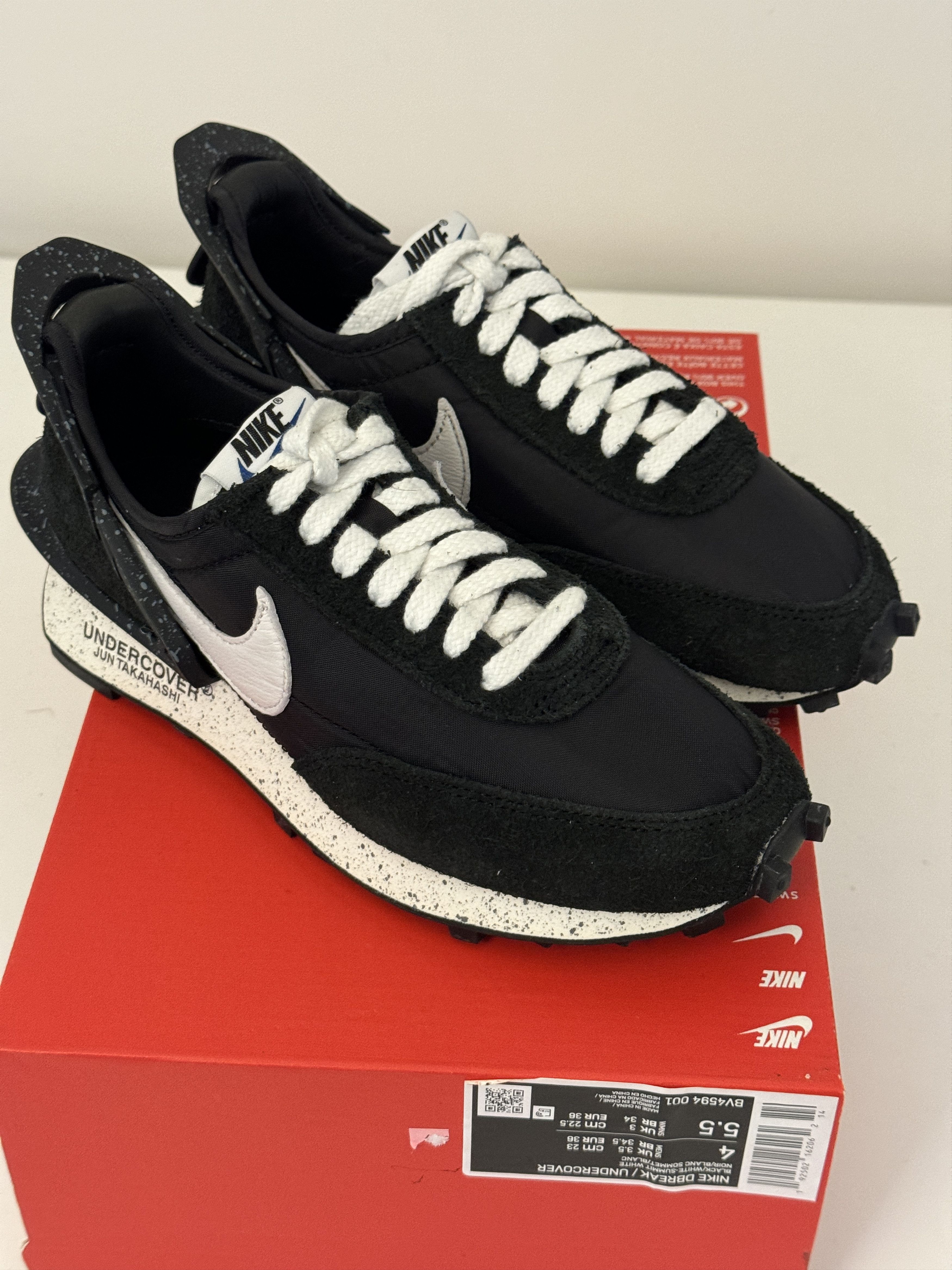 Nike Size 5.5 Nike Daybreak x Undercover Black 2019 Grailed