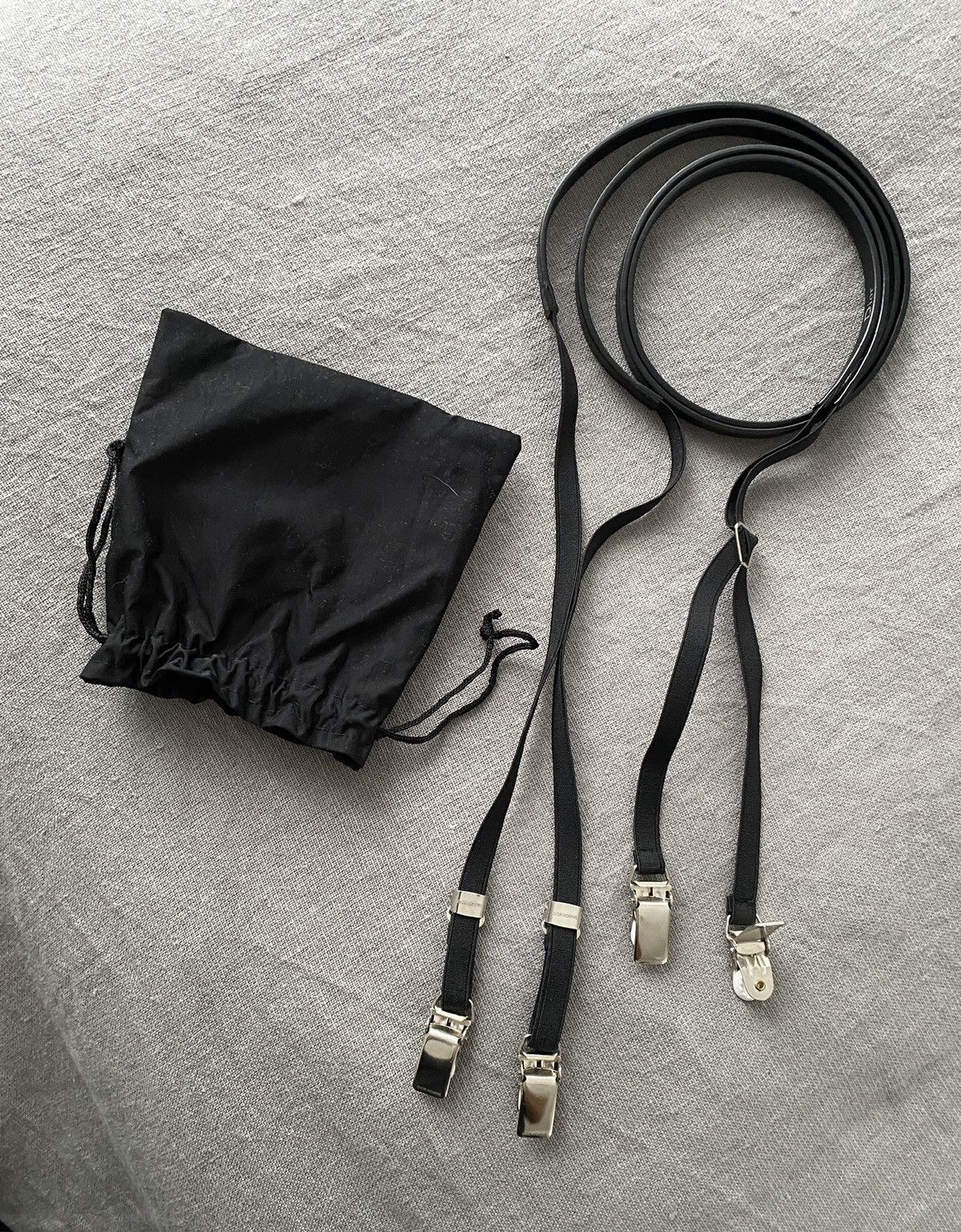 Dior Dior Homme Hedi Slimane Suspenders/Braces Archive 2006 Size ONE SIZE - 1 Thumbnail