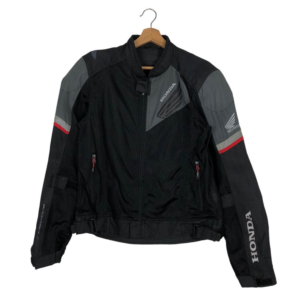 Japanese Brand 🔥90s Vintage Honda Racing Motorcycle Jacket With Pad Safety Size US L / EU 52-54 / 3 - 2 Thumbnail