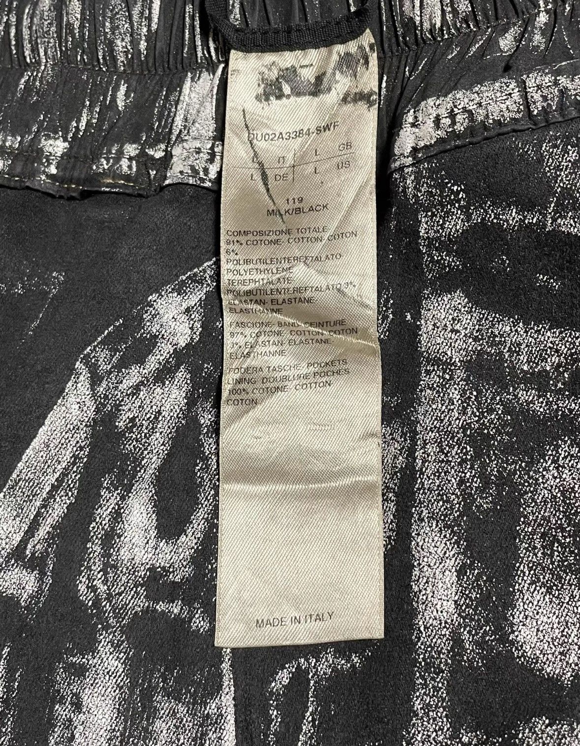 Rick Owens Sz L Rick Owens Drkshdw Silver Waxed Shorts Size US 30 / EU 46 - 3 Thumbnail