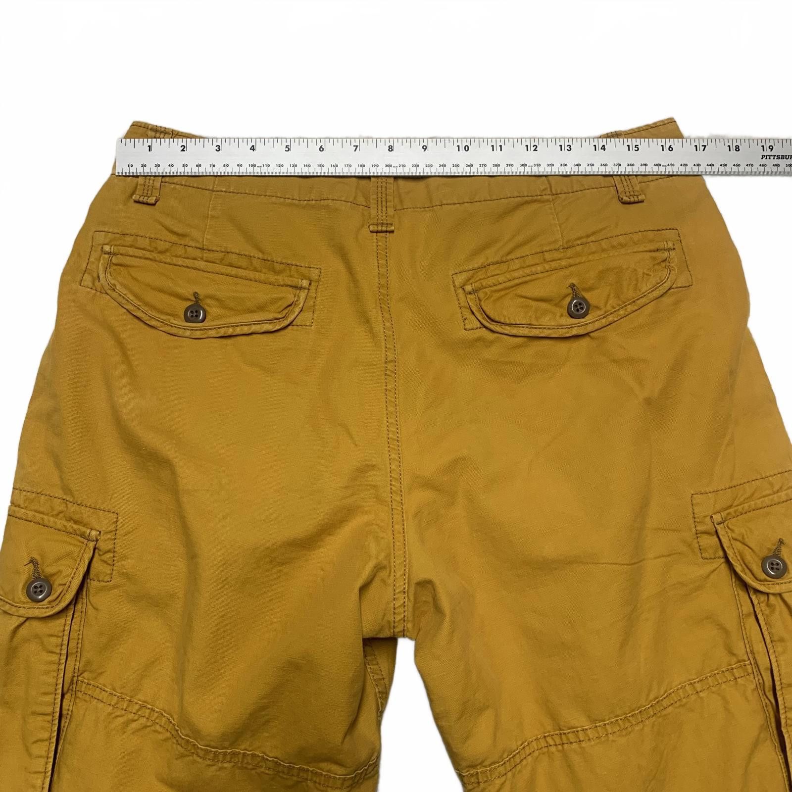 Gap Gap Men's Sz 32 Yellow Cargo Shorts Casual Comfort W33 Gold Size US 32 / EU 48 - 8 Thumbnail