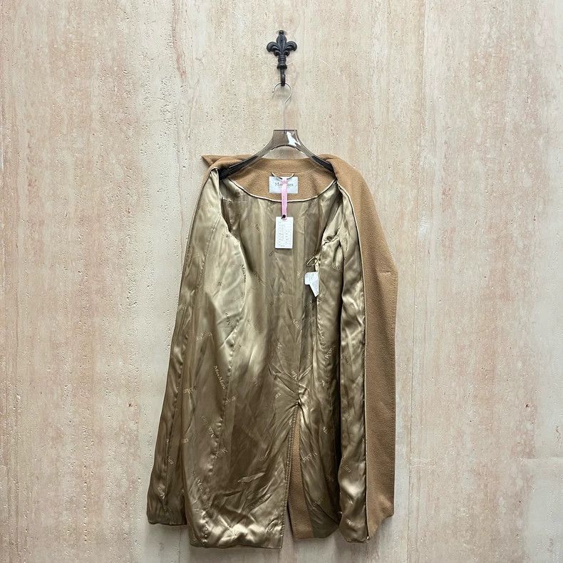 Max Mara Max Mara Camel water ripple camel hair belted coat/ Size M / US 6-8 / IT 42-44 - 5 Thumbnail