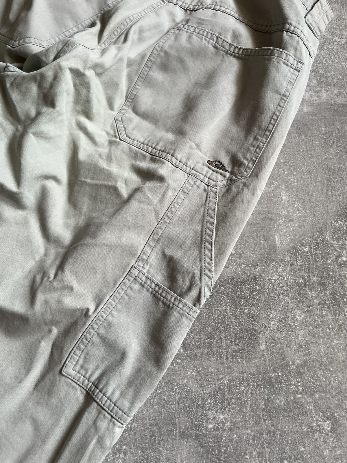 Quiksilver × Vintage Vintage quiksilver 90s pants workwear skate rap south wu y2k Size US 34 / EU 50 - 2 Thumbnail