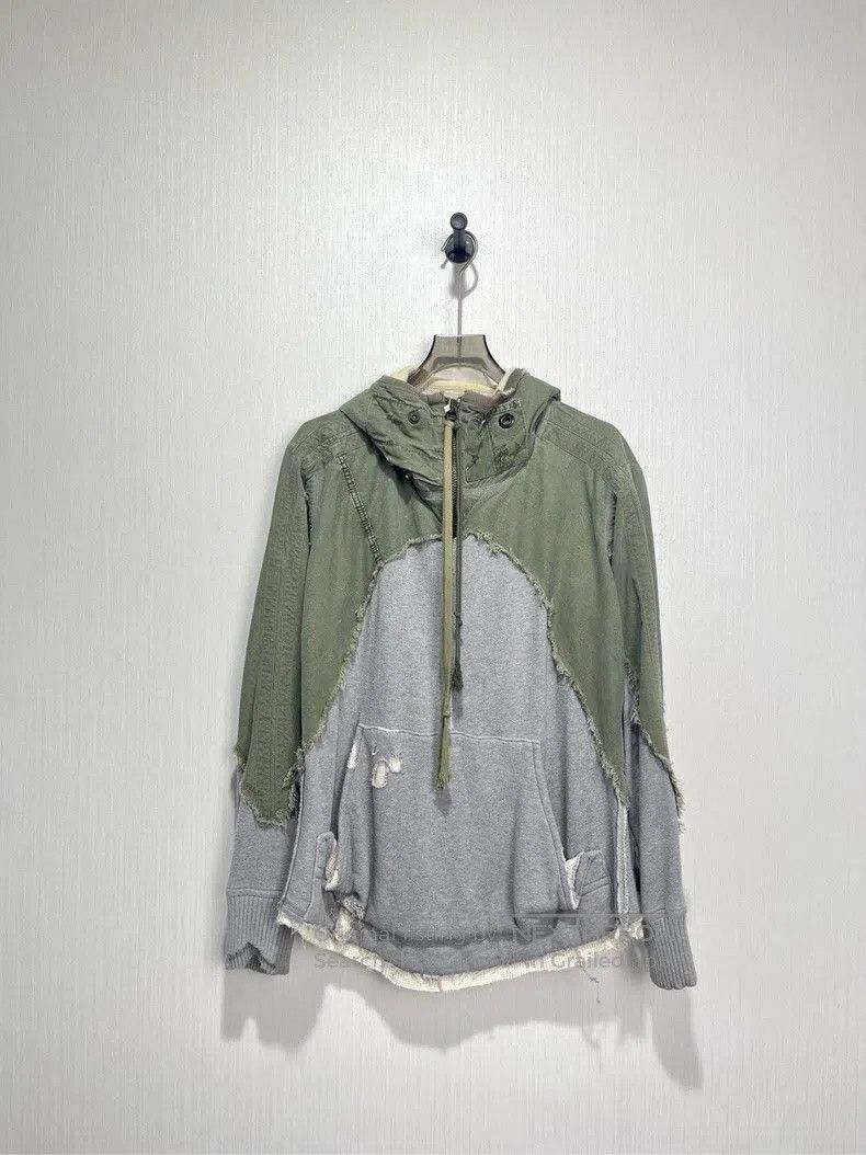 Greg Lauren Greg Lauren Mainline military fabric patchwork zipper draw Size US S / EU 44-46 / 1 - 1 Thumbnail