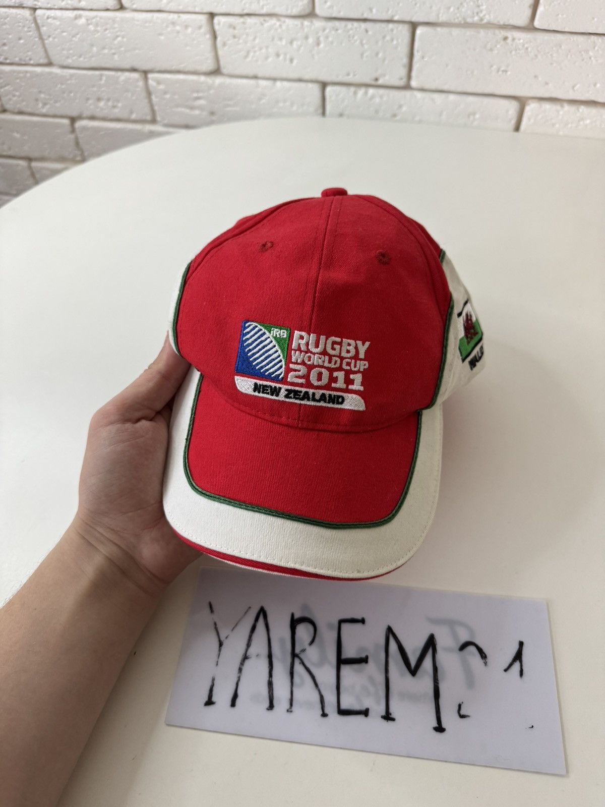 Vintage Rugby World Cup 2011 vintage cap hat Size ONE SIZE - 2 Thumbnail