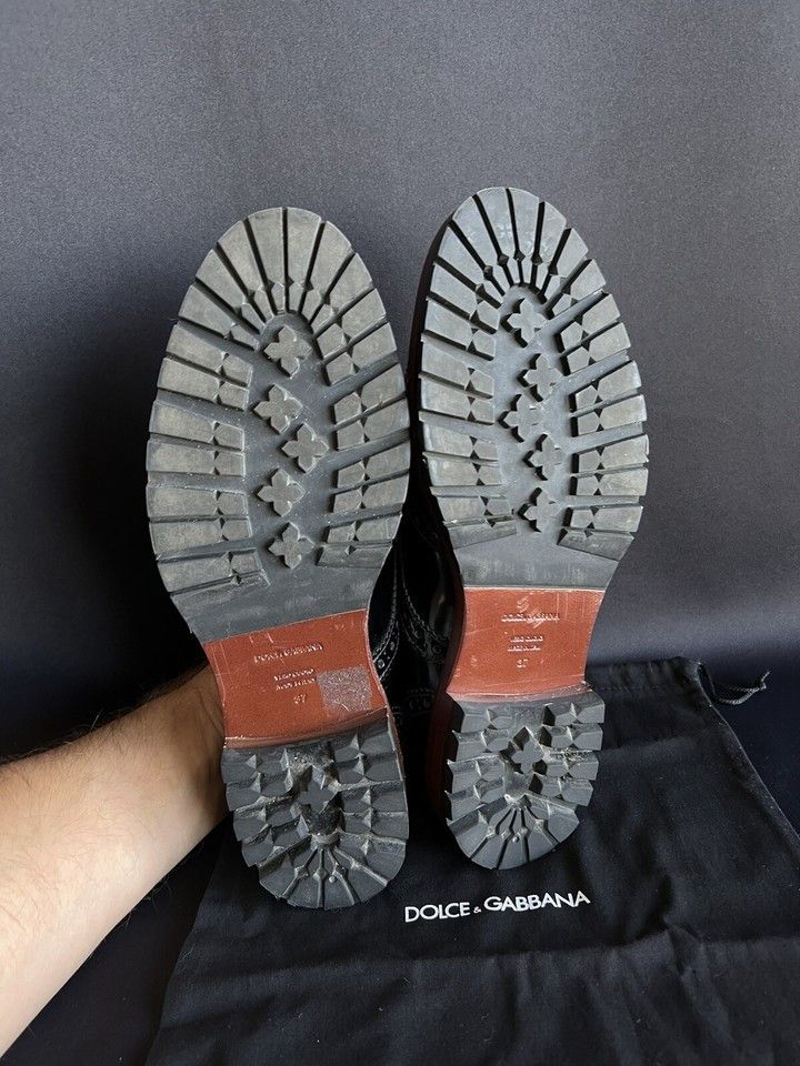 Dolce & Gabbana Dolce & Gabbana Oxfords Shoes Patent Leather Size 37 Size US 7 / IT 37 - 7 Thumbnail