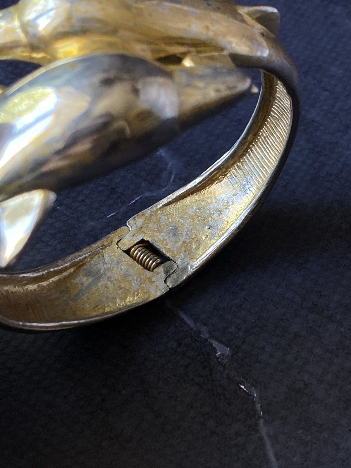 Japanese Brand × Vintage Vintage Dolphin Design Metal Bracelet Size ONE SIZE - 6 Thumbnail
