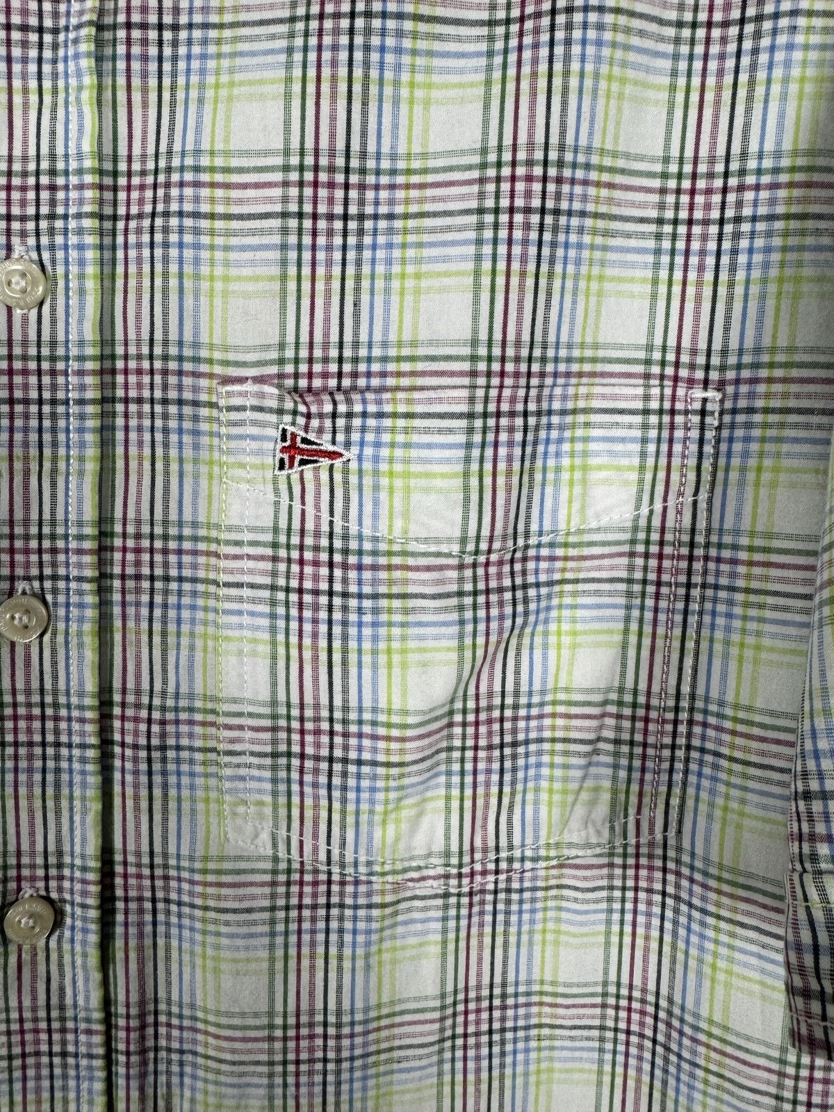 Paul Smith Men’s Paul Smith Short Sleeve Plaid Shirt Button Up Size L Size US L / EU 52-54 / 3 - 6 Thumbnail