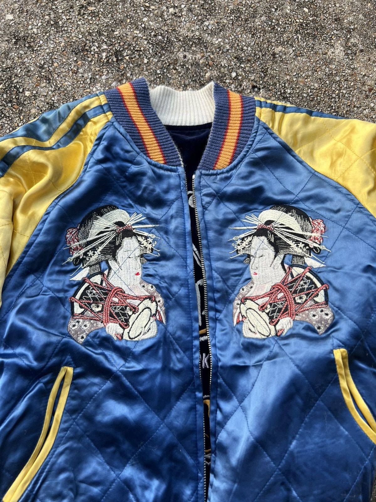 Japanese Brand Rare Sukajan Reversible Jacket Japanese Style Size US M / EU 48-50 / 2 - 9 Thumbnail