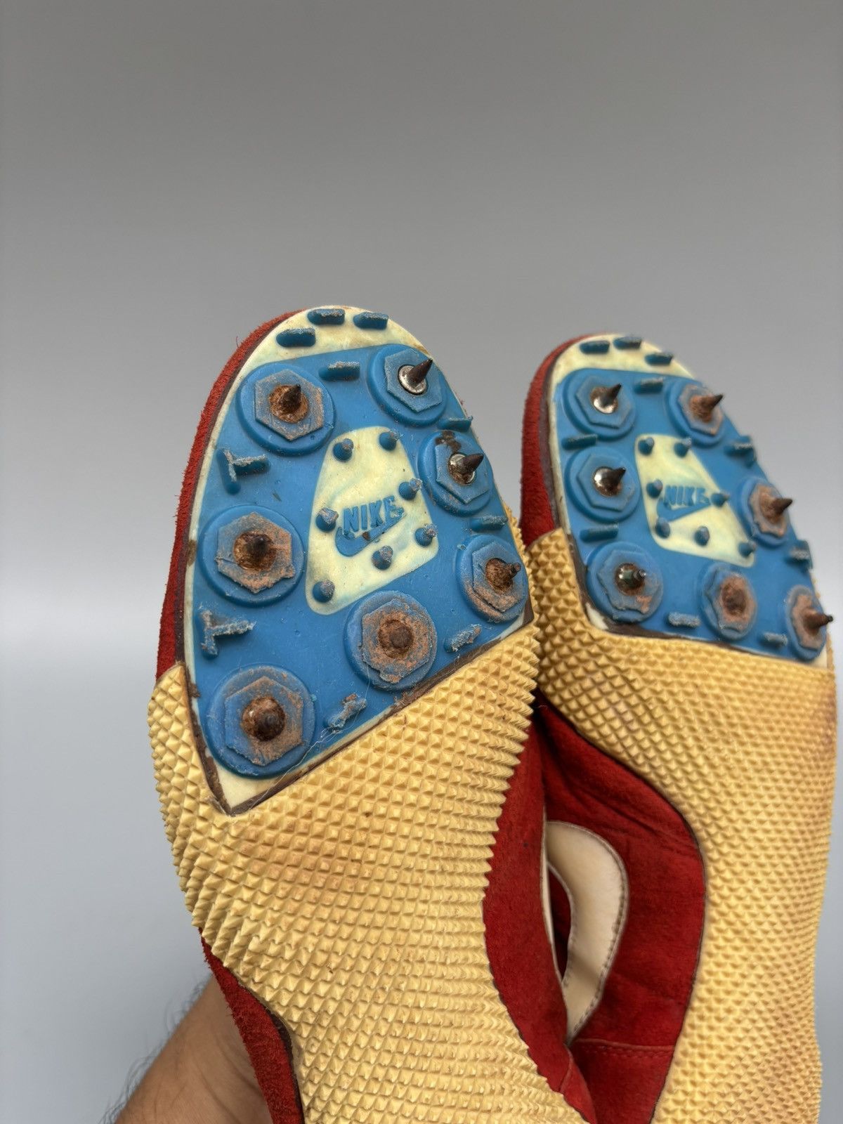 Nike Collector’s Piece! 1980s Nike Americas Track Suede Spikes Size US 7 / EU 40 - 21 Thumbnail