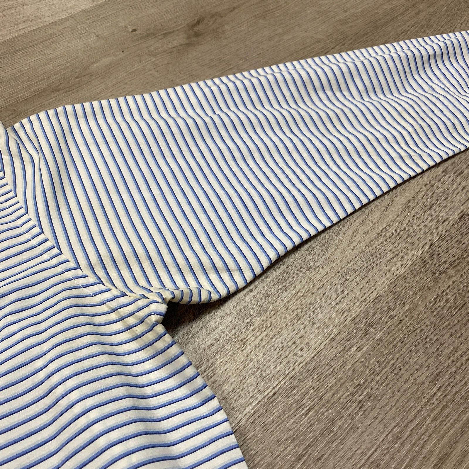 Burberry Burberry London Striped Long Sleeve Button Up Shirt Men's 43 Size US XXL / EU 58 / 5 - 11 Thumbnail