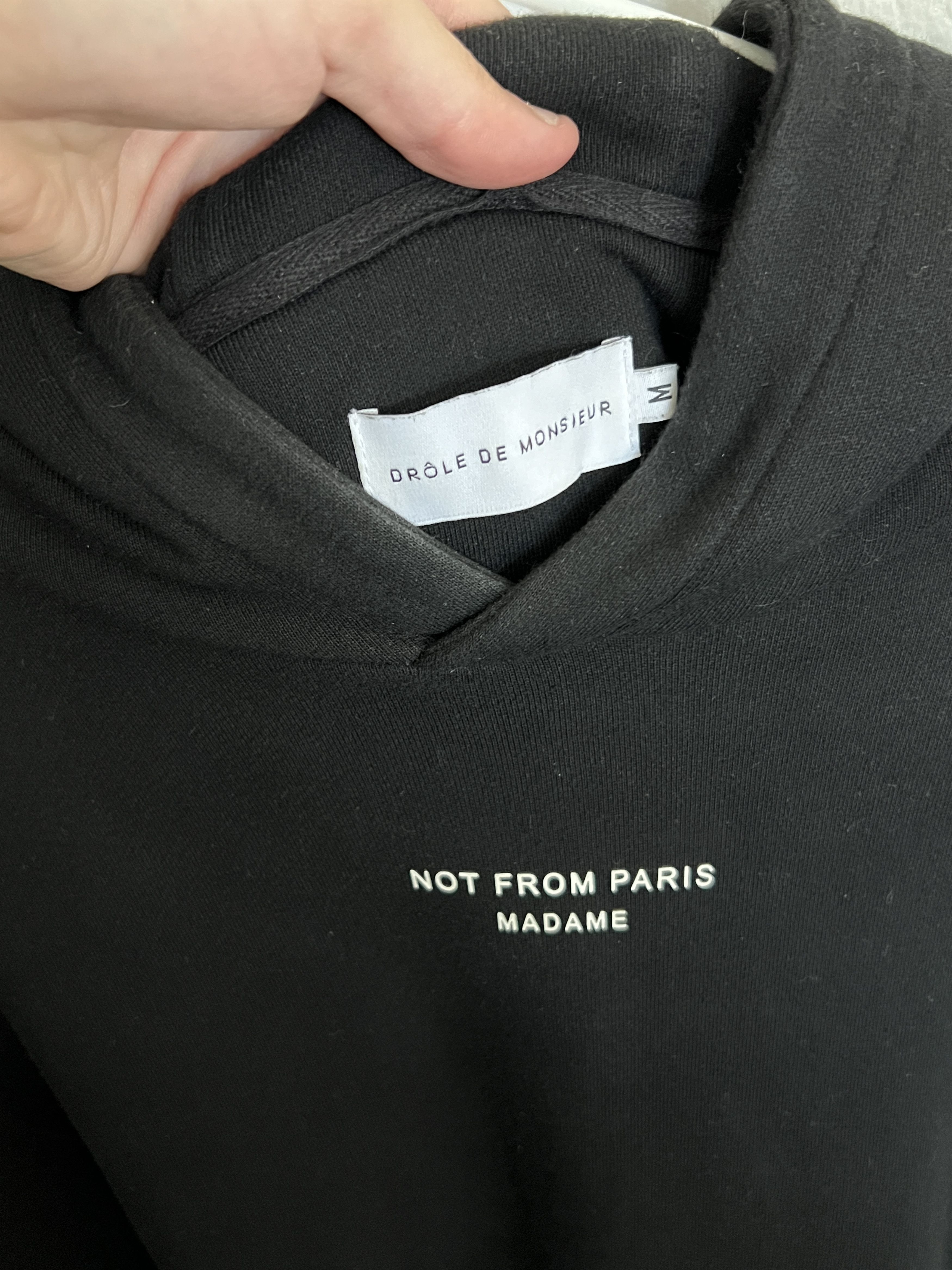 Drole De Monsieur Drole De Monsieur 'Not From Paris Madame' Hoodie Size US M / EU 48-50 / 2 - 3 Thumbnail